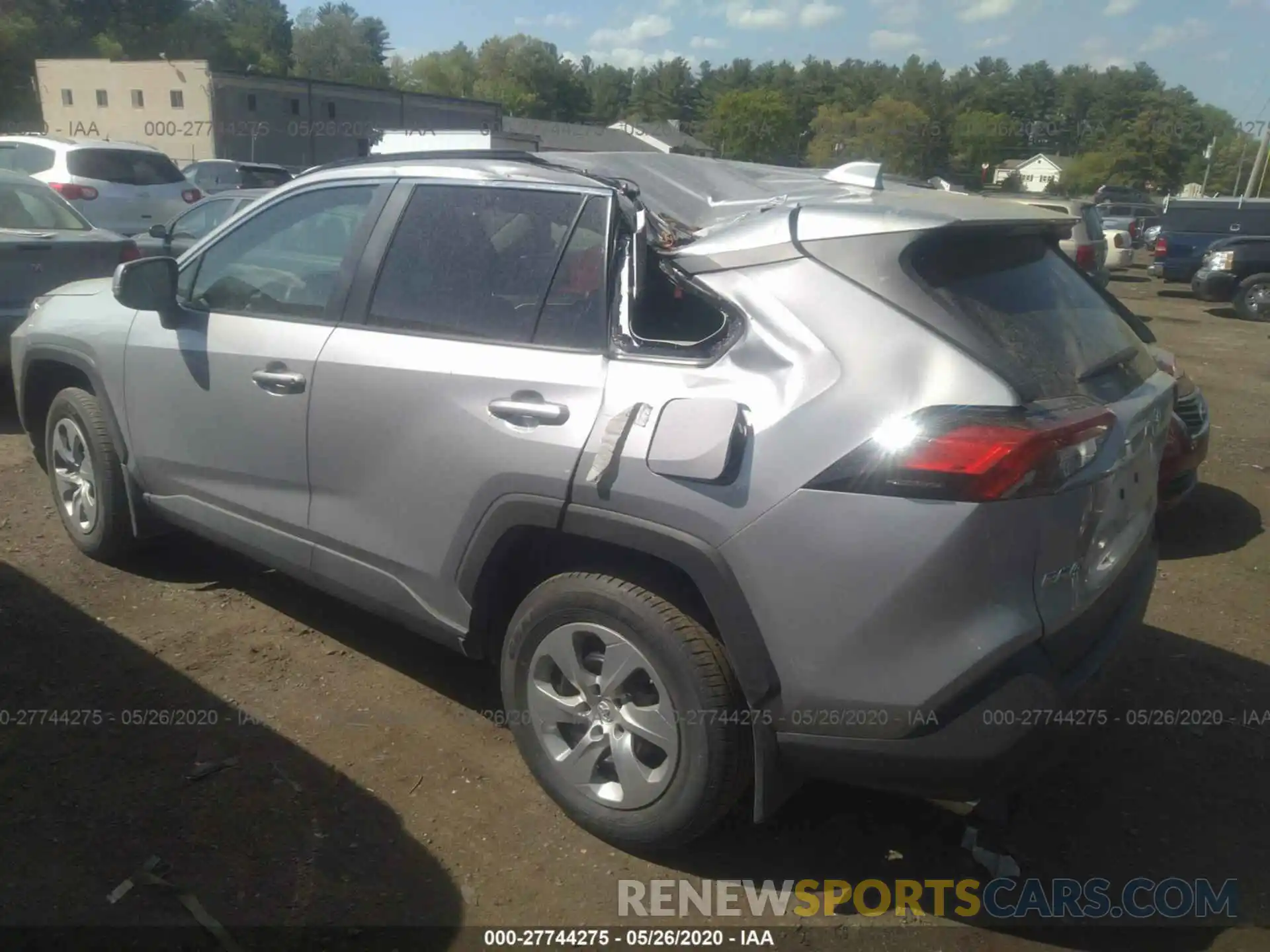 6 Photograph of a damaged car 2T3G1RFV5KW057344 TOYOTA RAV4 2019