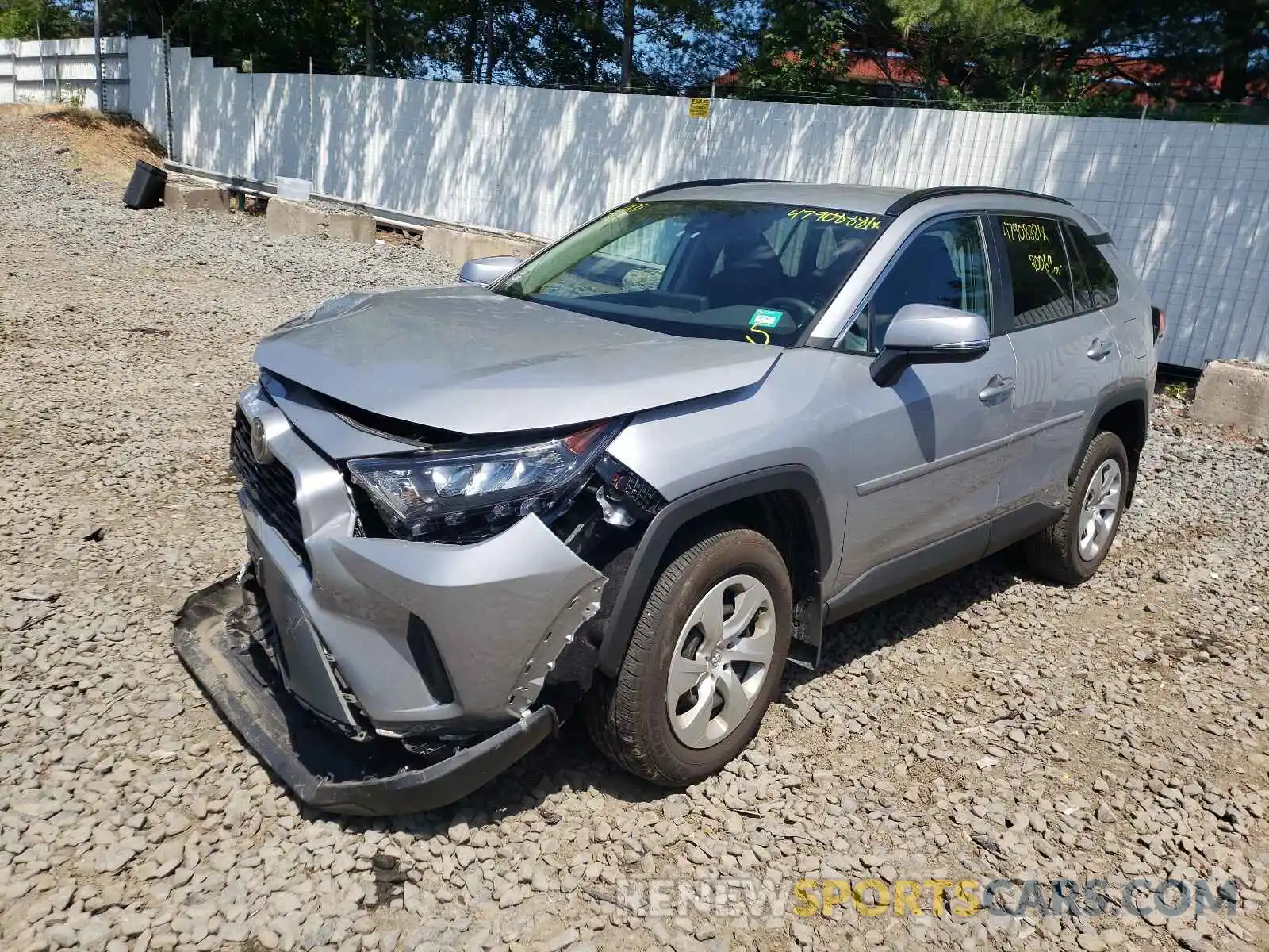 2 Photograph of a damaged car 2T3G1RFV5KW059613 TOYOTA RAV4 2019