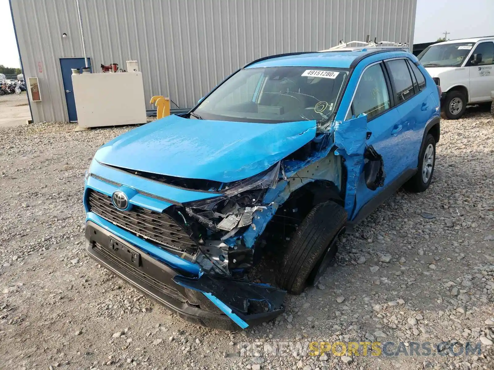 2 Photograph of a damaged car 2T3G1RFV5KW070501 TOYOTA RAV4 2019