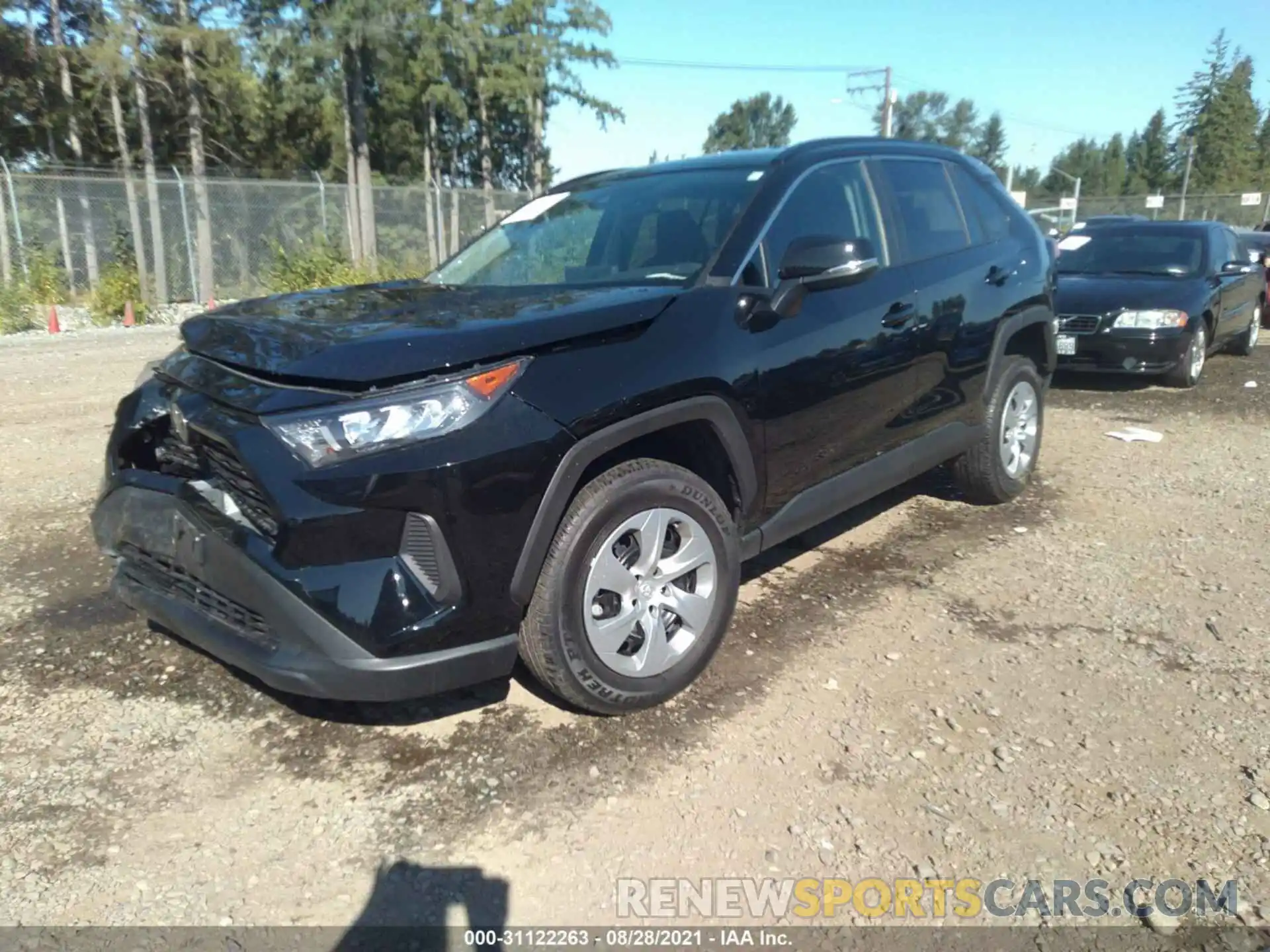 2 Photograph of a damaged car 2T3G1RFV5KW070997 TOYOTA RAV4 2019