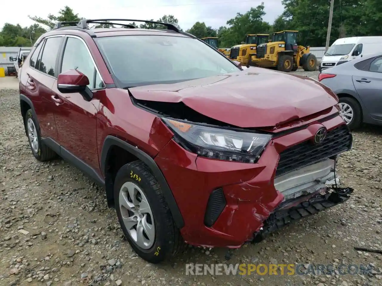 1 Photograph of a damaged car 2T3G1RFV6KC025133 TOYOTA RAV4 2019