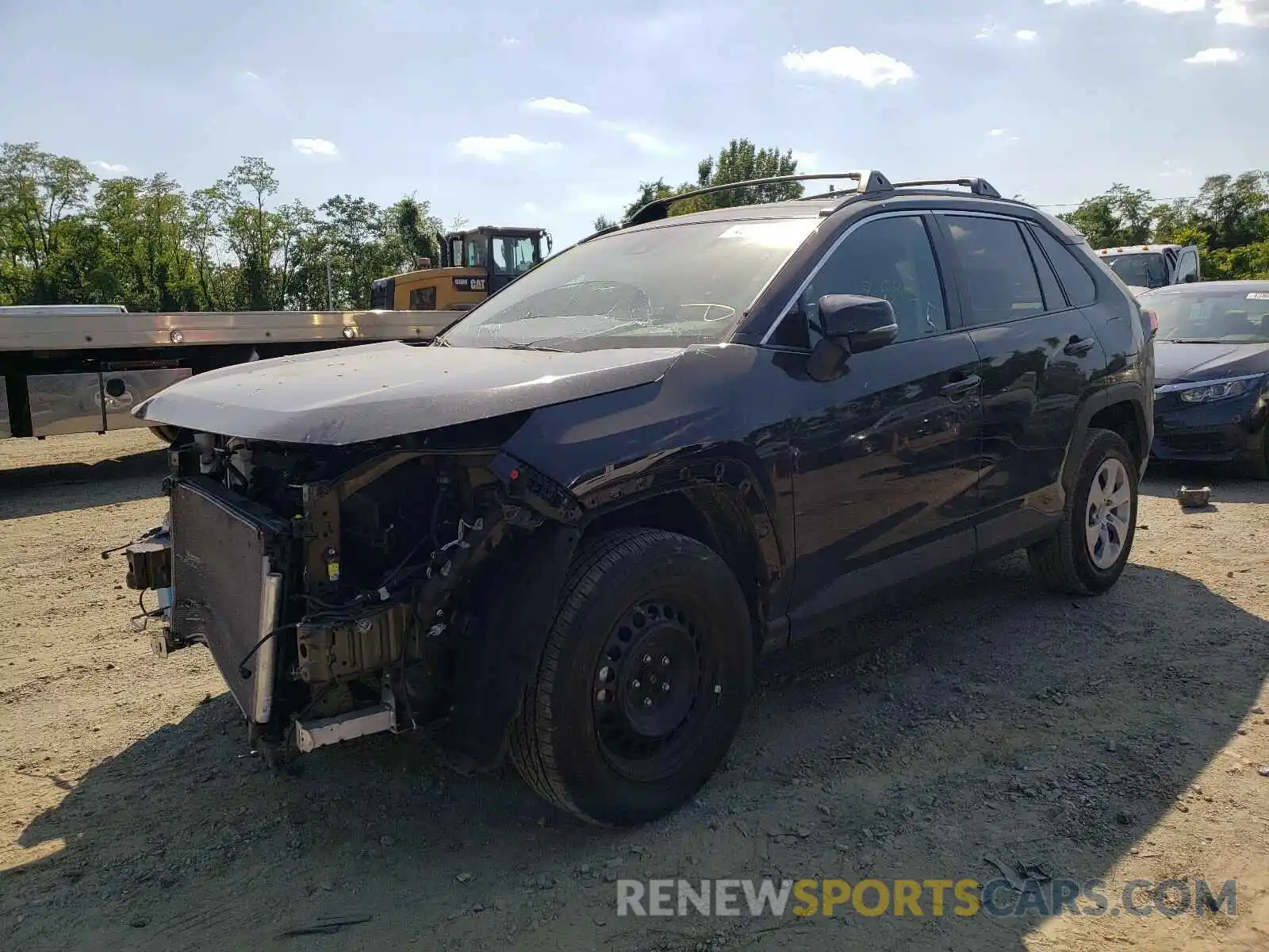 2 Photograph of a damaged car 2T3G1RFV6KC030395 TOYOTA RAV4 2019