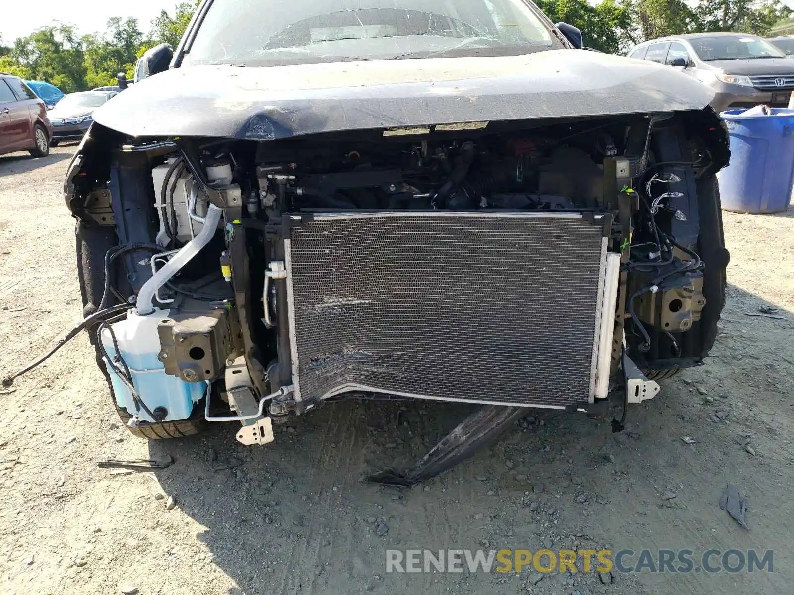 9 Photograph of a damaged car 2T3G1RFV6KC030395 TOYOTA RAV4 2019