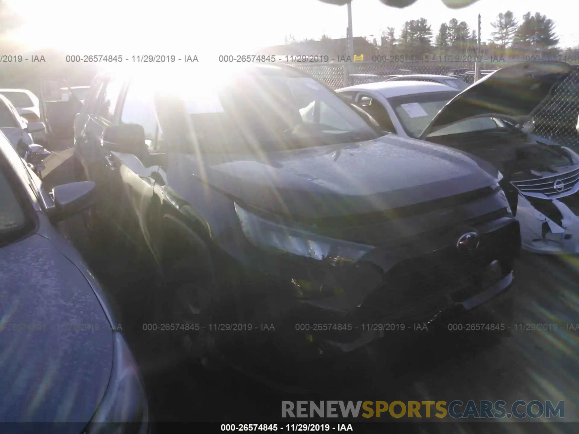 1 Photograph of a damaged car 2T3G1RFV6KC037735 TOYOTA RAV4 2019