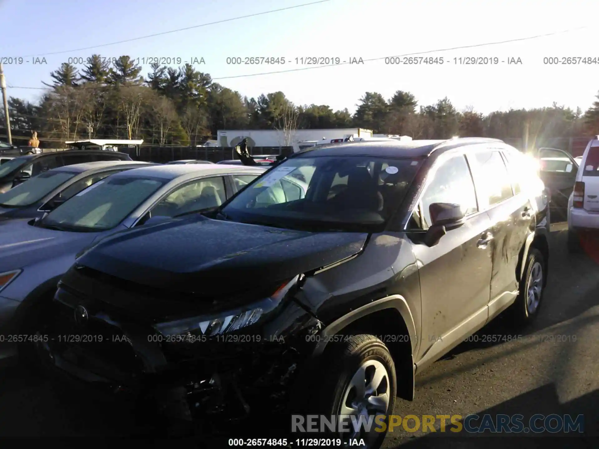 2 Photograph of a damaged car 2T3G1RFV6KC037735 TOYOTA RAV4 2019