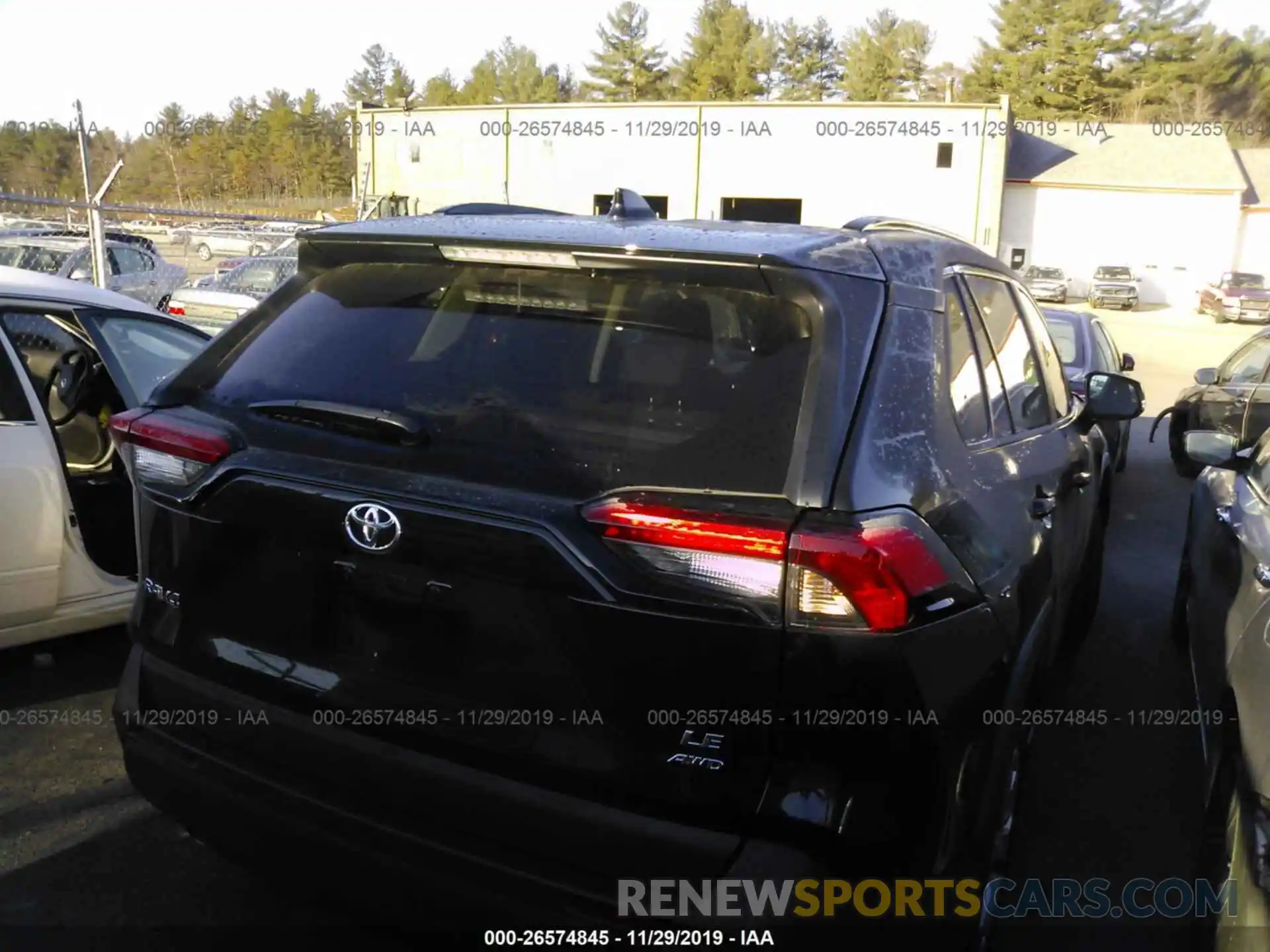 4 Photograph of a damaged car 2T3G1RFV6KC037735 TOYOTA RAV4 2019