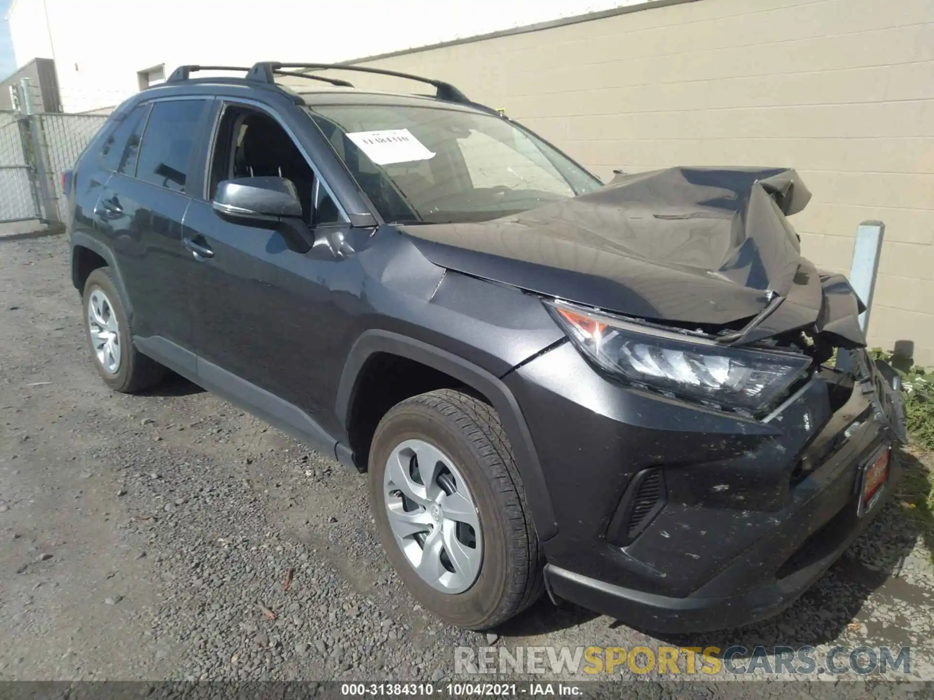 1 Photograph of a damaged car 2T3G1RFV6KC049304 TOYOTA RAV4 2019