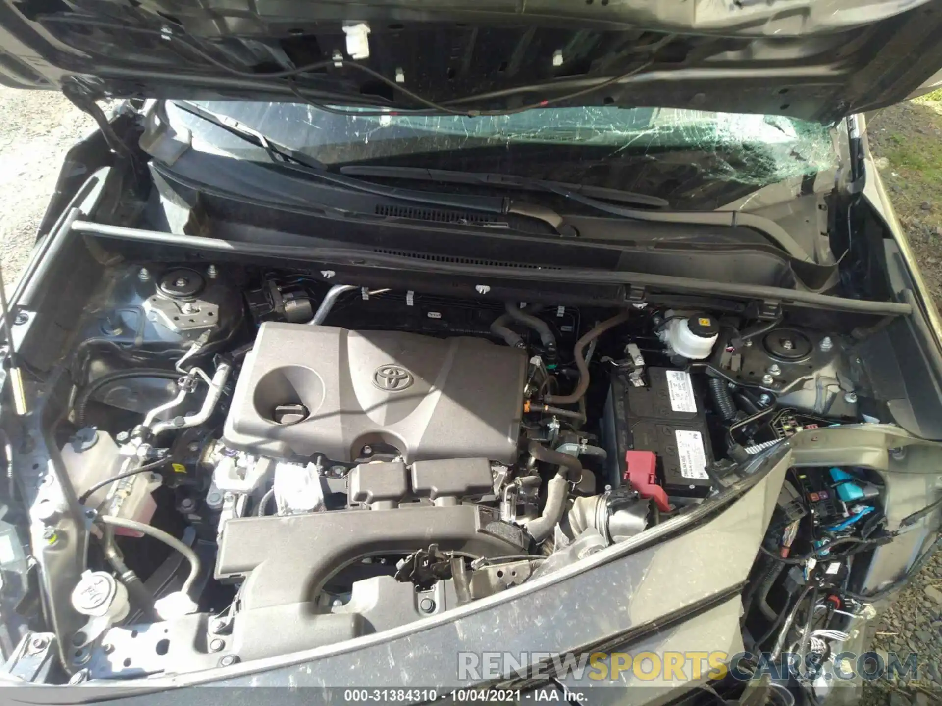 10 Фотография поврежденного автомобиля 2T3G1RFV6KC049304 TOYOTA RAV4 2019