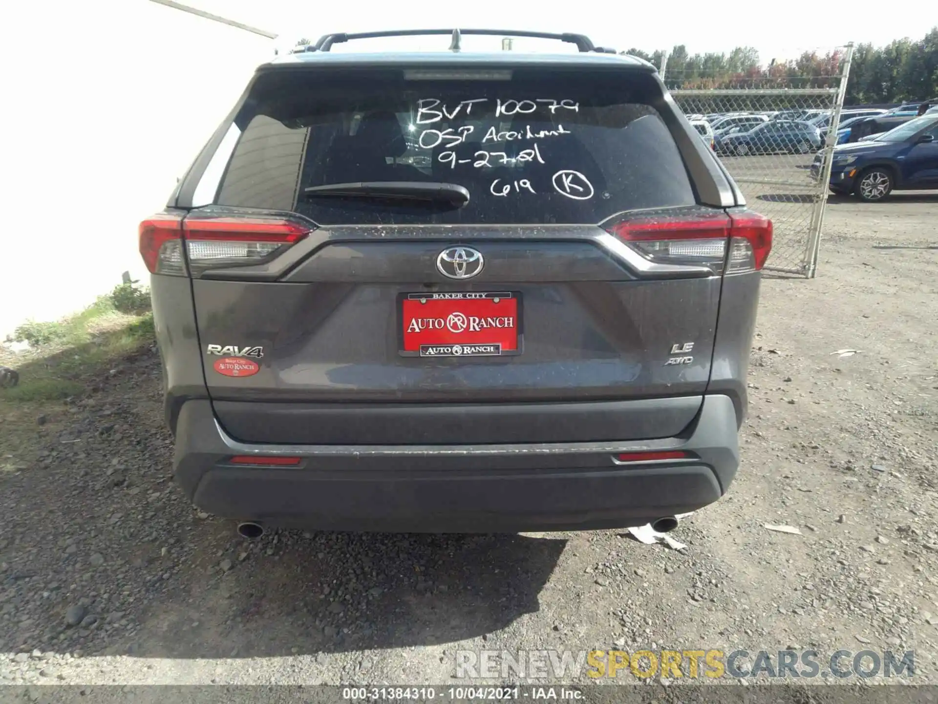 12 Photograph of a damaged car 2T3G1RFV6KC049304 TOYOTA RAV4 2019