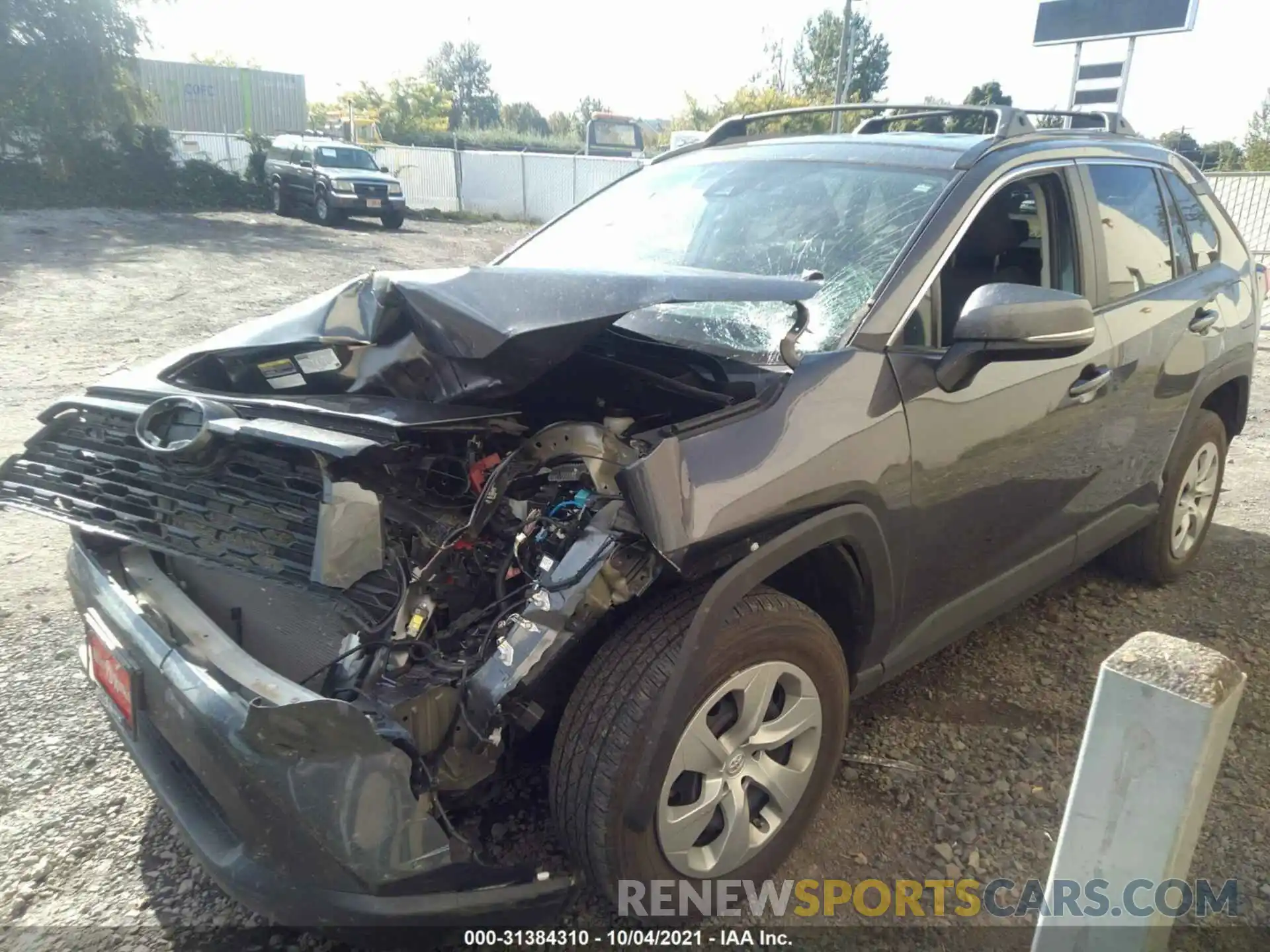 2 Photograph of a damaged car 2T3G1RFV6KC049304 TOYOTA RAV4 2019