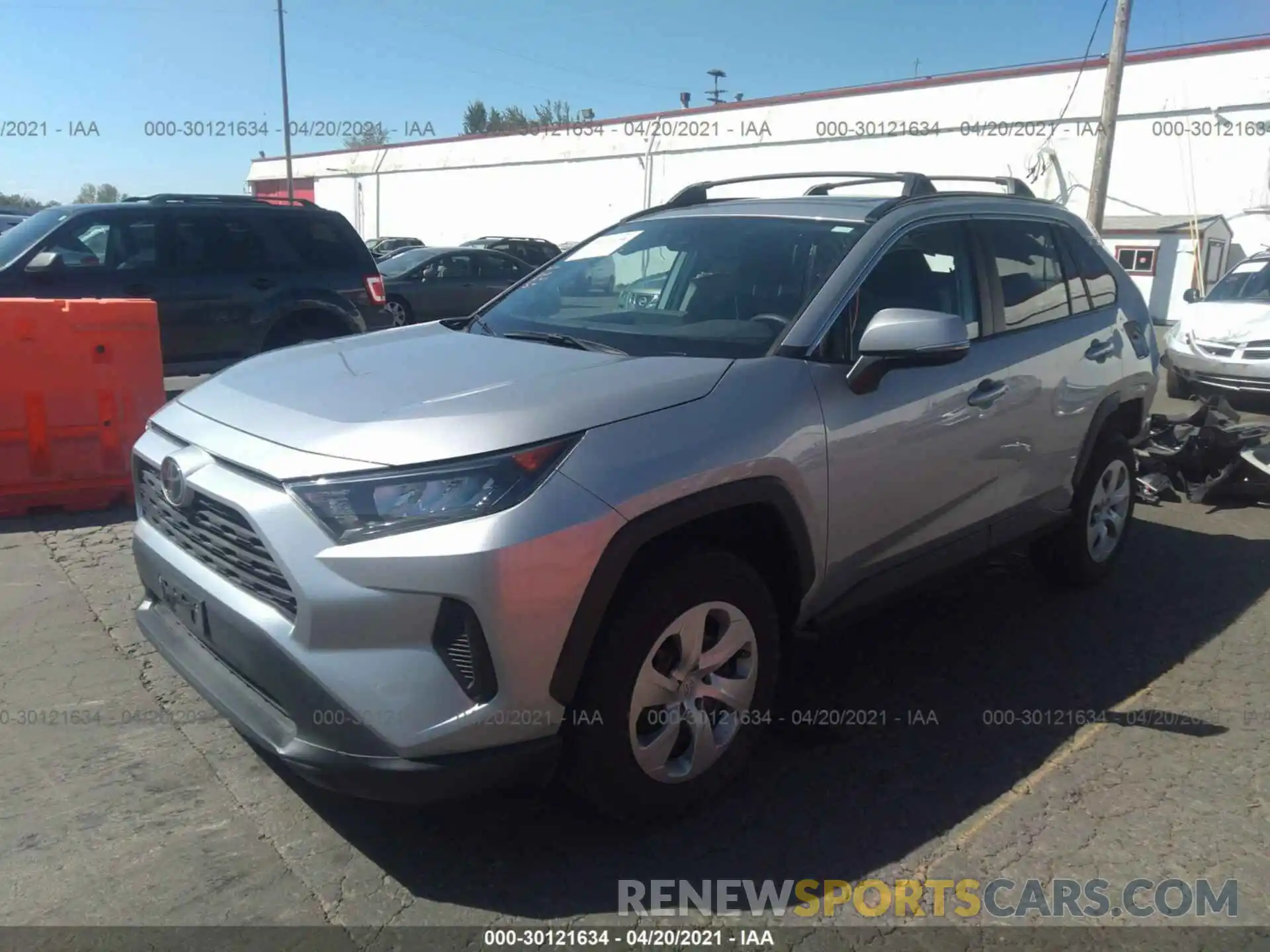 2 Photograph of a damaged car 2T3G1RFV6KC055118 TOYOTA RAV4 2019