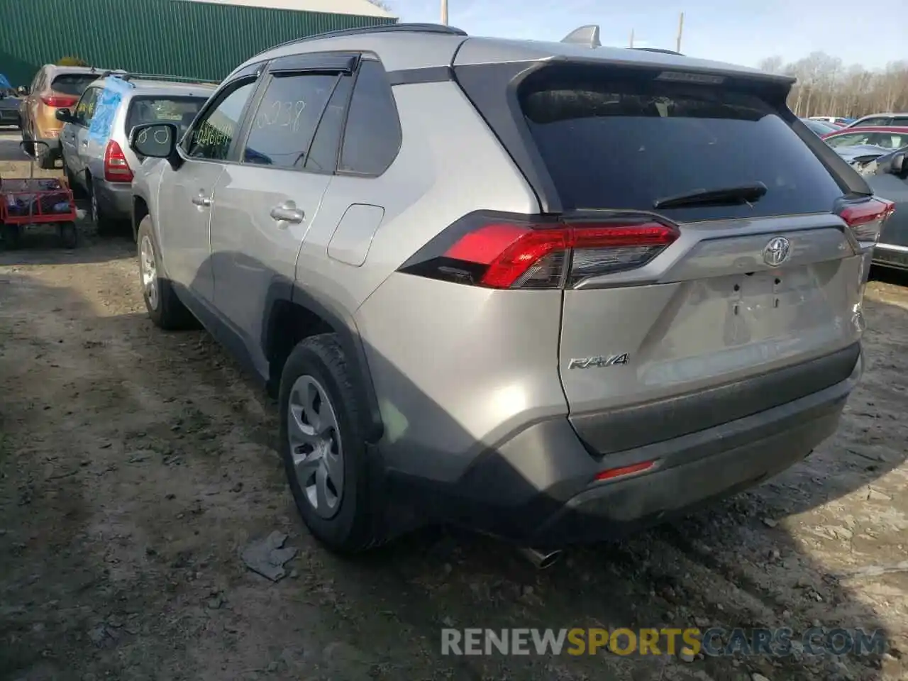 3 Photograph of a damaged car 2T3G1RFV6KW009786 TOYOTA RAV4 2019