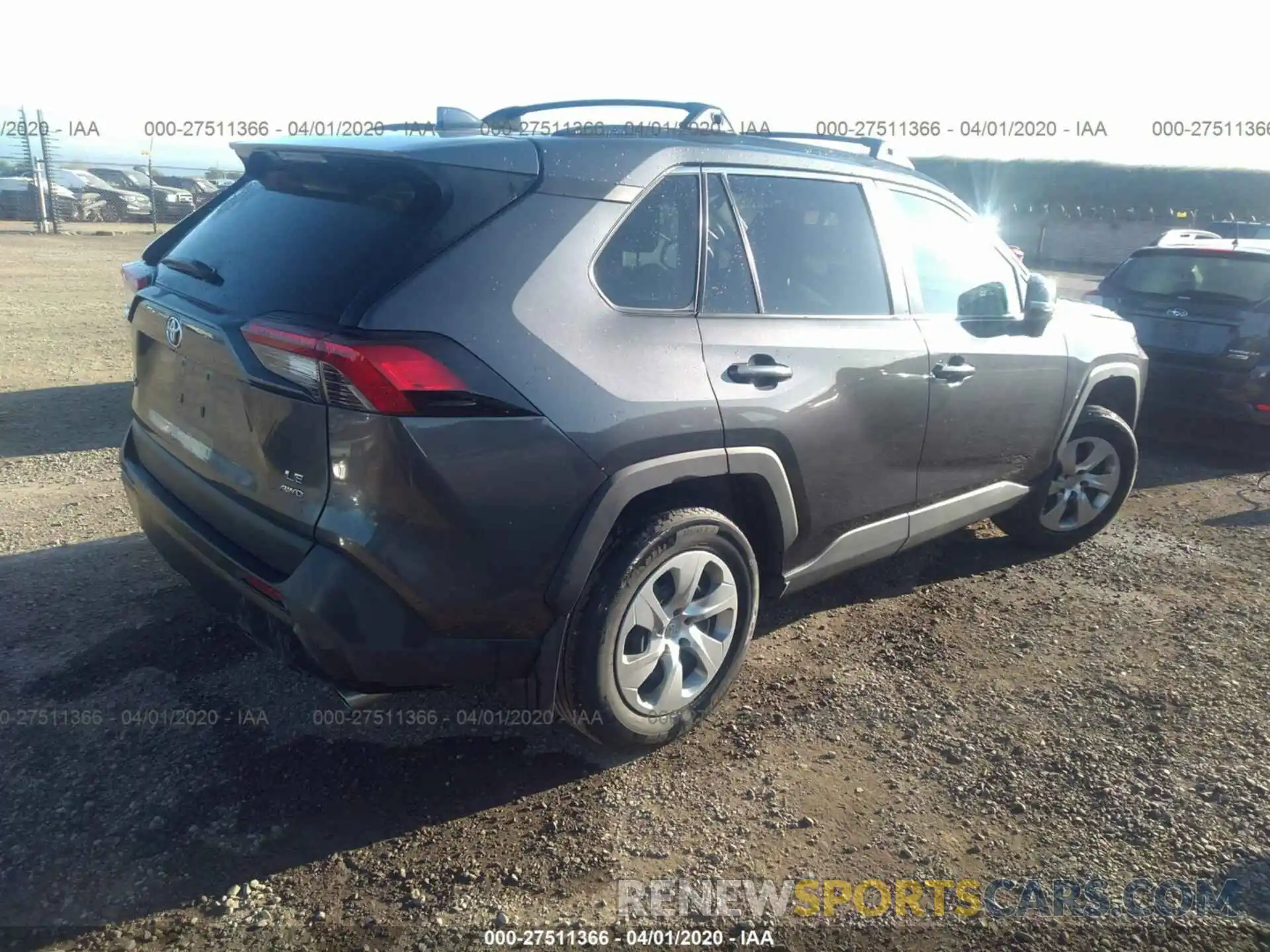 4 Photograph of a damaged car 2T3G1RFV6KW013577 TOYOTA RAV4 2019