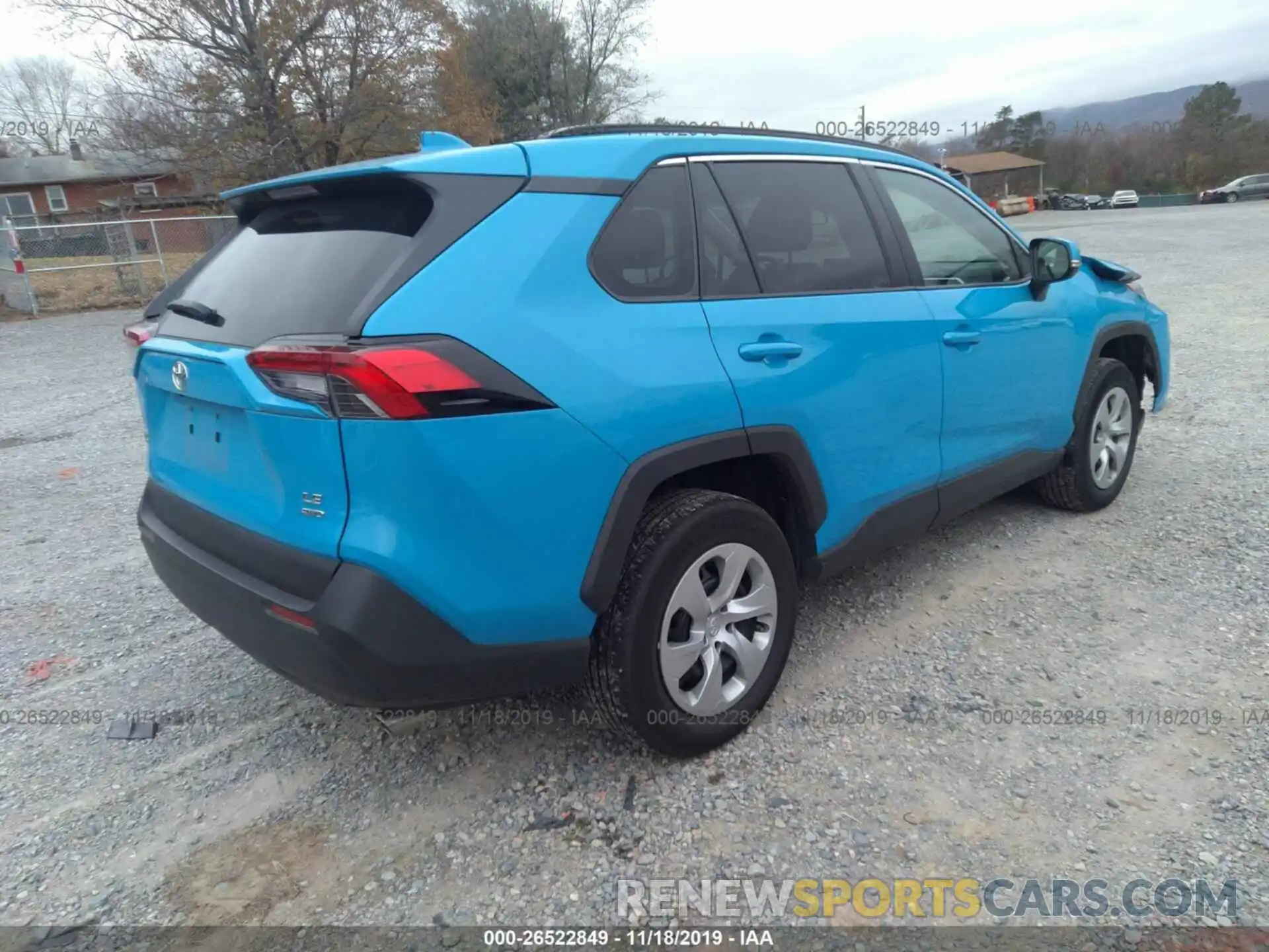 4 Photograph of a damaged car 2T3G1RFV6KW025387 TOYOTA RAV4 2019