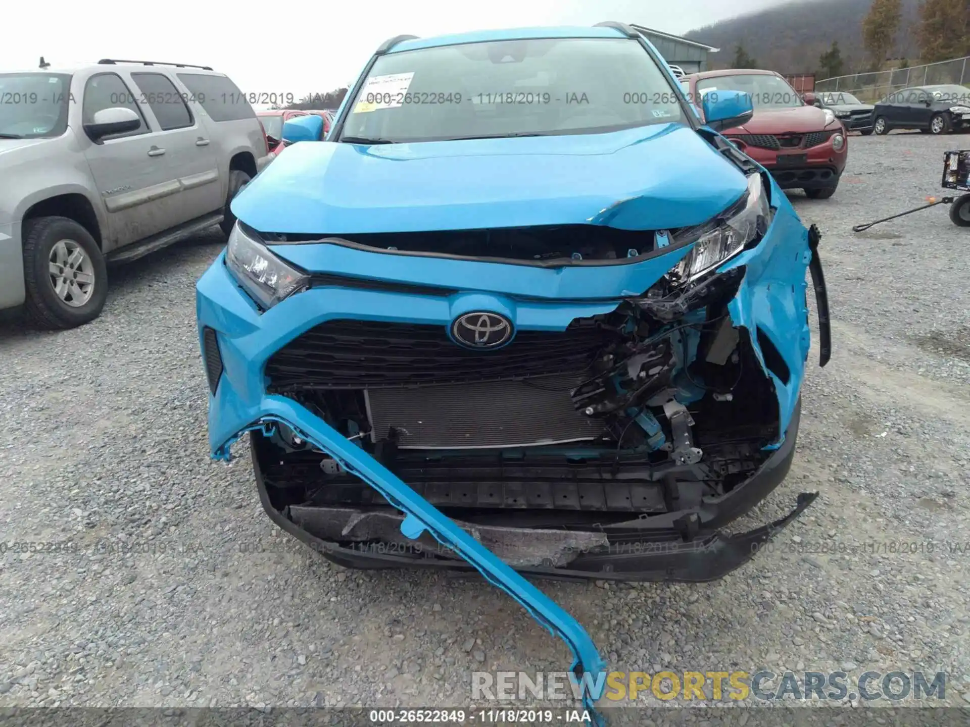 6 Photograph of a damaged car 2T3G1RFV6KW025387 TOYOTA RAV4 2019