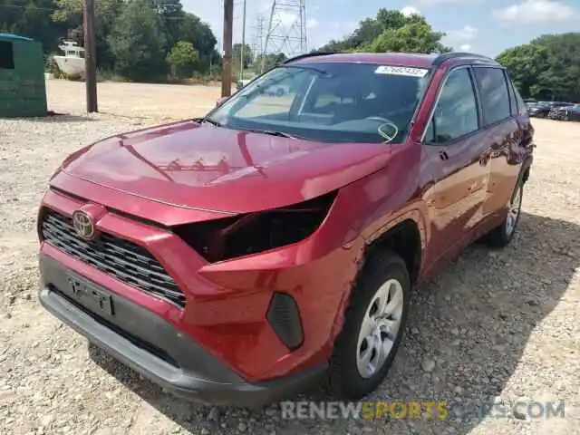 2 Фотография поврежденного автомобиля 2T3G1RFV6KW037314 TOYOTA RAV4 2019