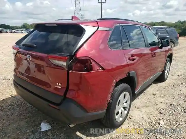 4 Фотография поврежденного автомобиля 2T3G1RFV6KW037314 TOYOTA RAV4 2019