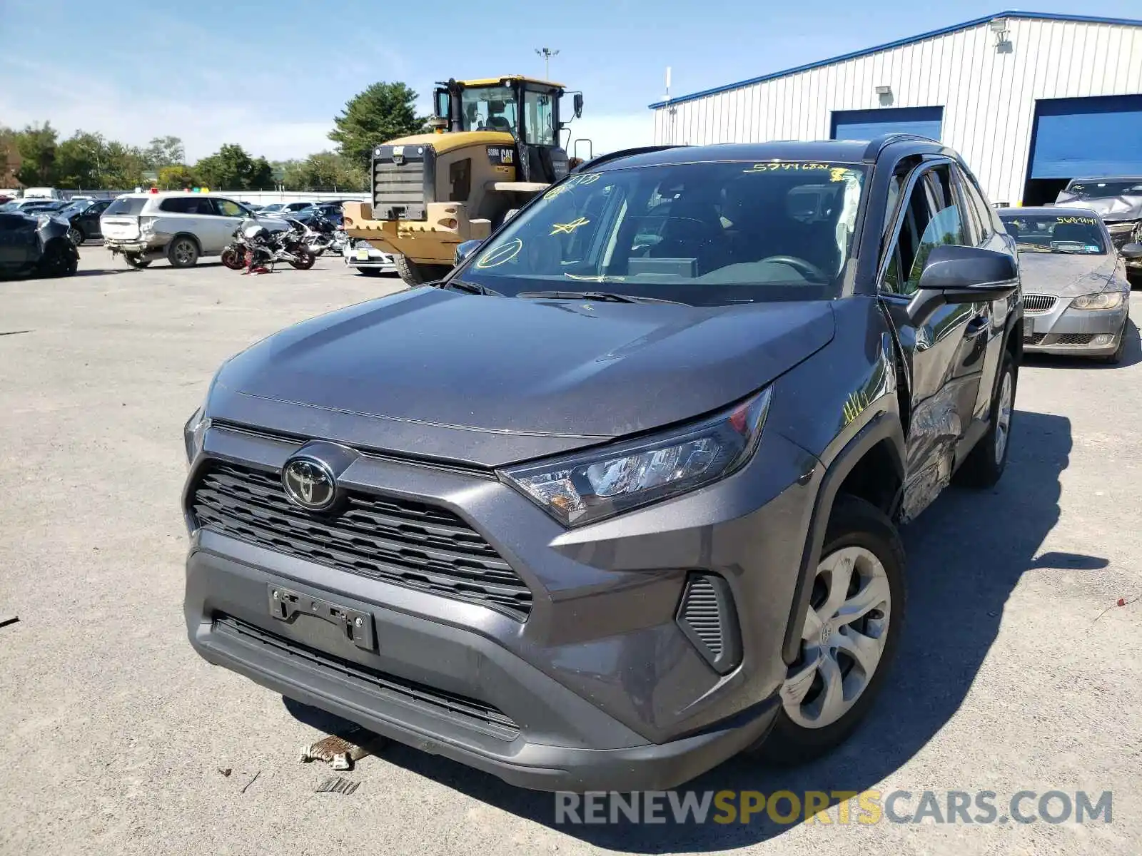 2 Фотография поврежденного автомобиля 2T3G1RFV6KW060706 TOYOTA RAV4 2019