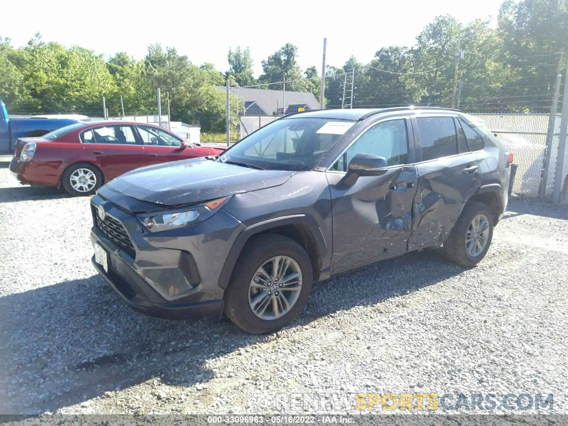 2 Photograph of a damaged car 2T3G1RFV6KW081264 TOYOTA RAV4 2019