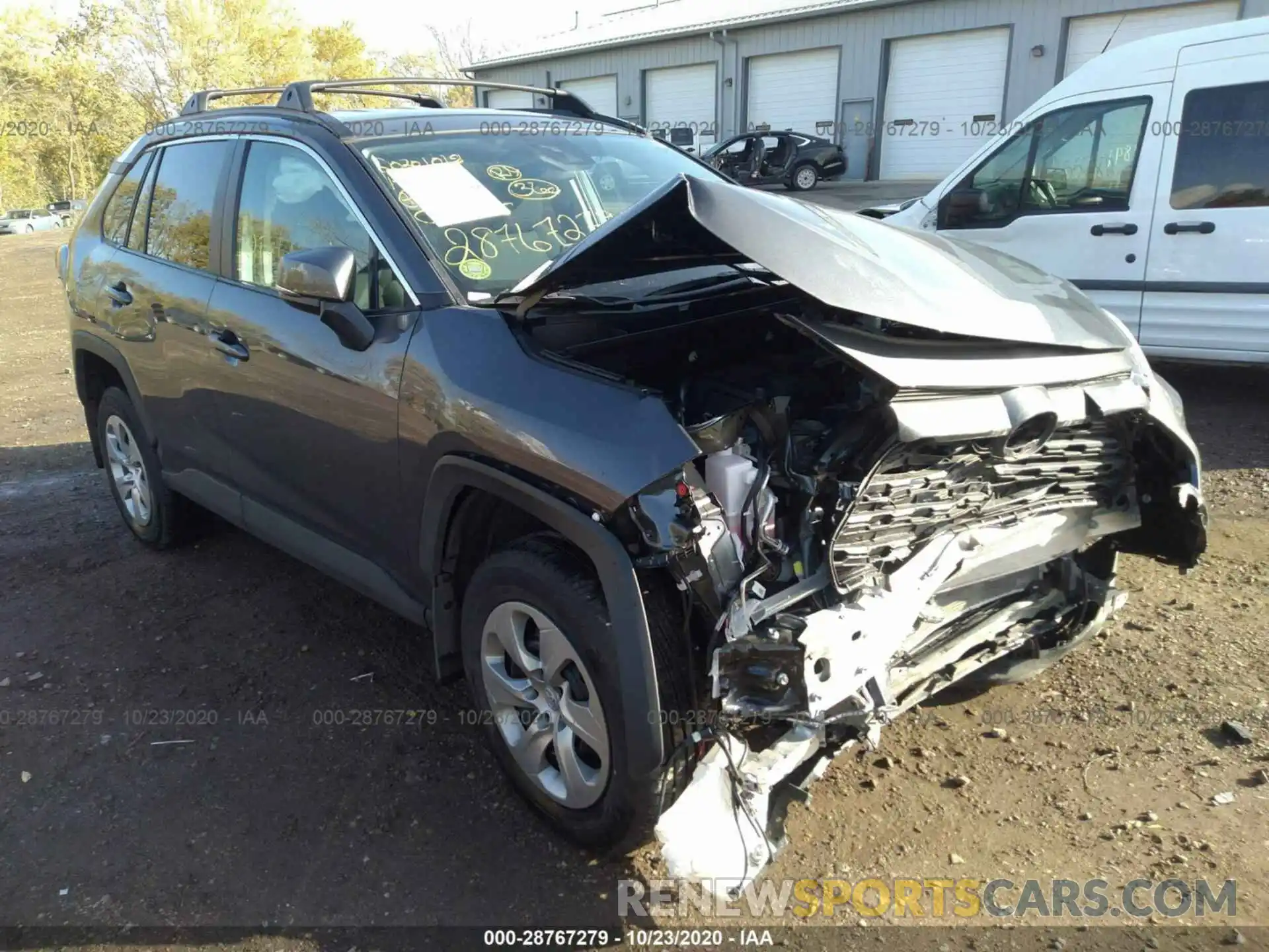 1 Photograph of a damaged car 2T3G1RFV6KW082415 TOYOTA RAV4 2019