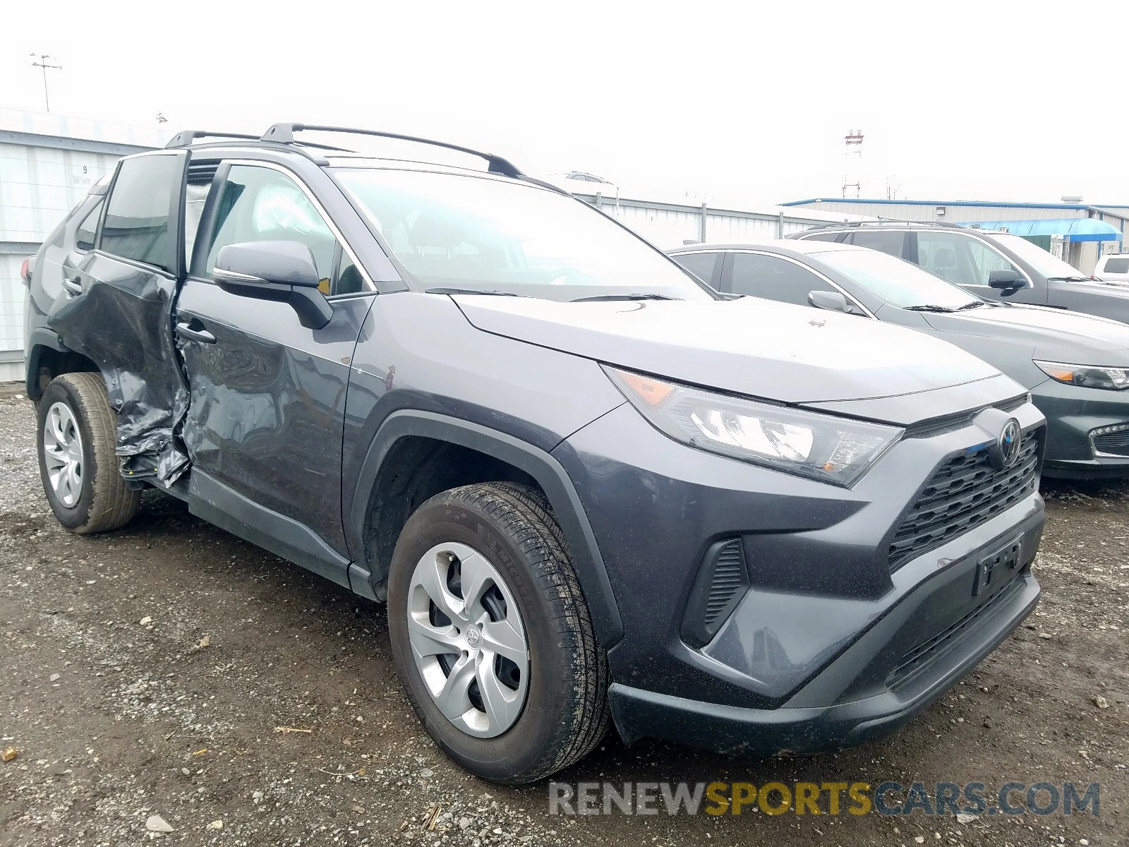 1 Photograph of a damaged car 2T3G1RFV7KC004503 TOYOTA RAV4 2019