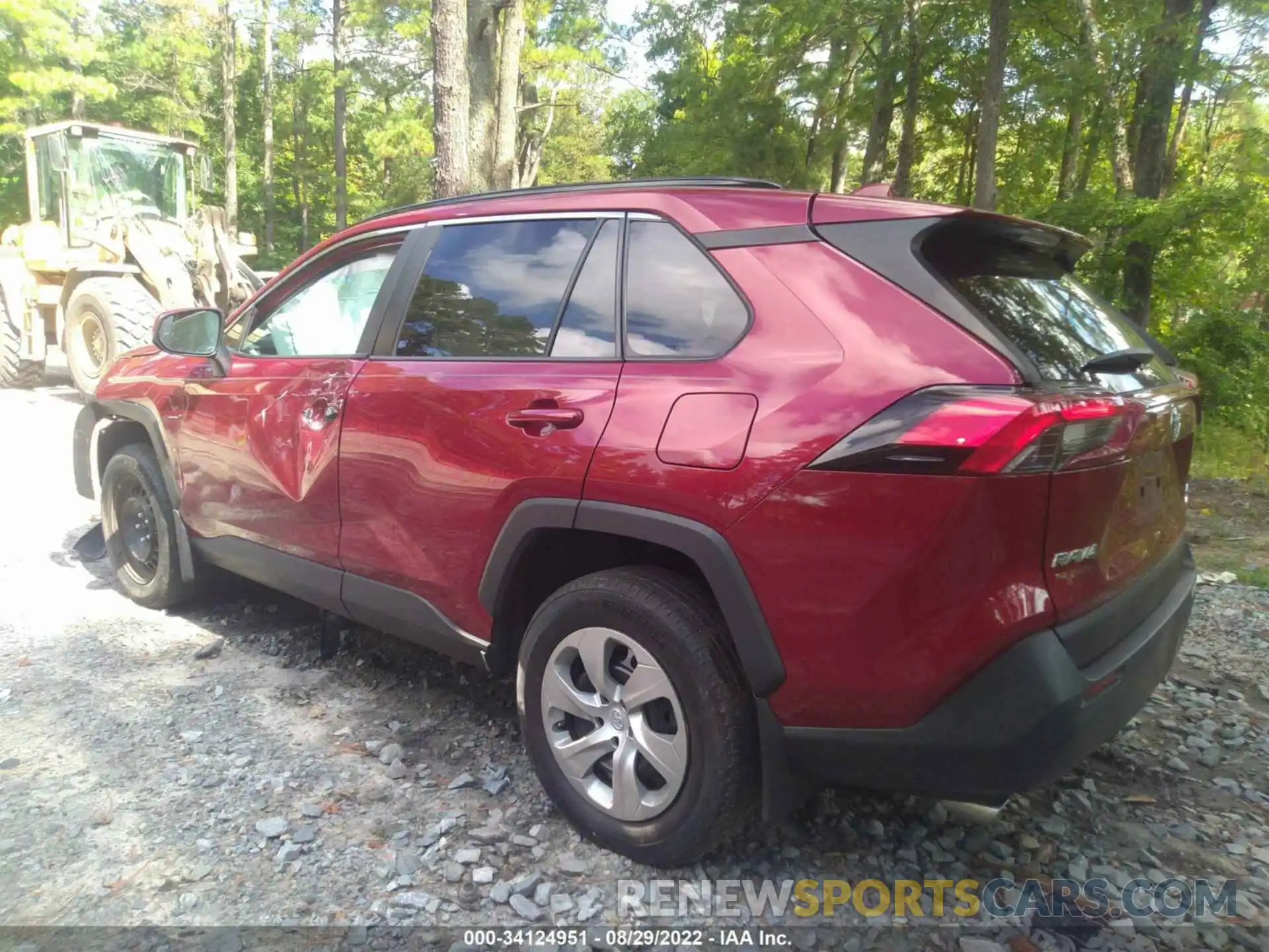 3 Photograph of a damaged car 2T3G1RFV7KC007059 TOYOTA RAV4 2019