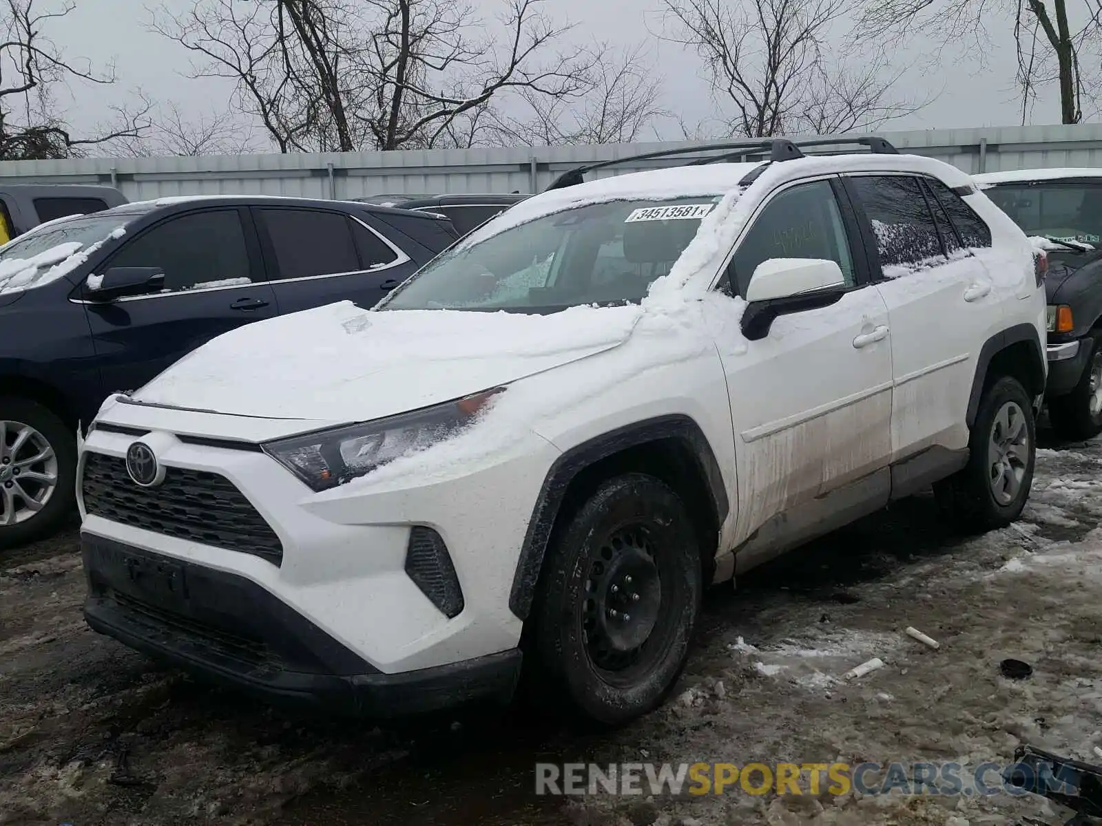 2 Фотография поврежденного автомобиля 2T3G1RFV7KC010219 TOYOTA RAV4 2019