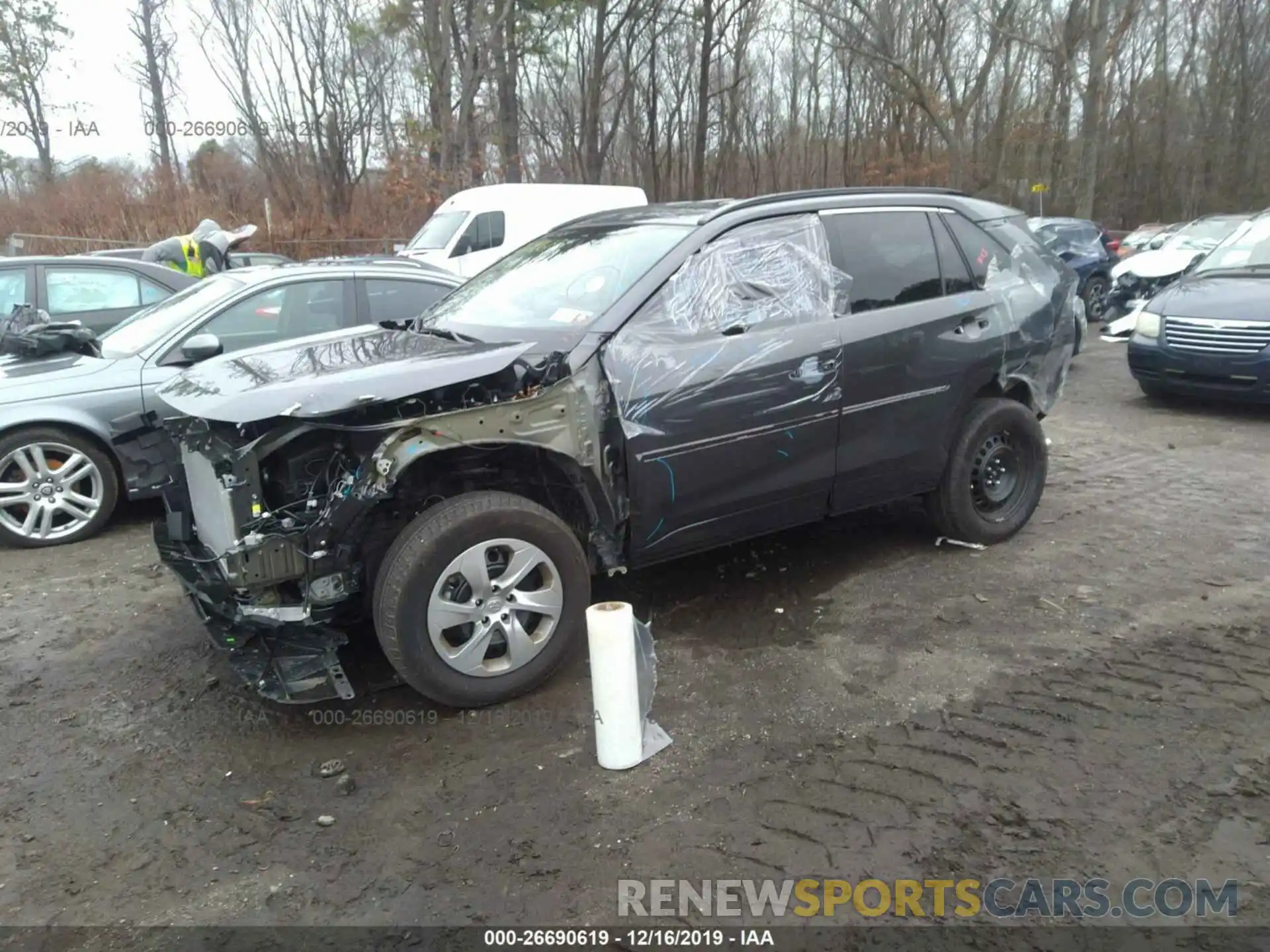 6 Фотография поврежденного автомобиля 2T3G1RFV7KC014285 TOYOTA RAV4 2019