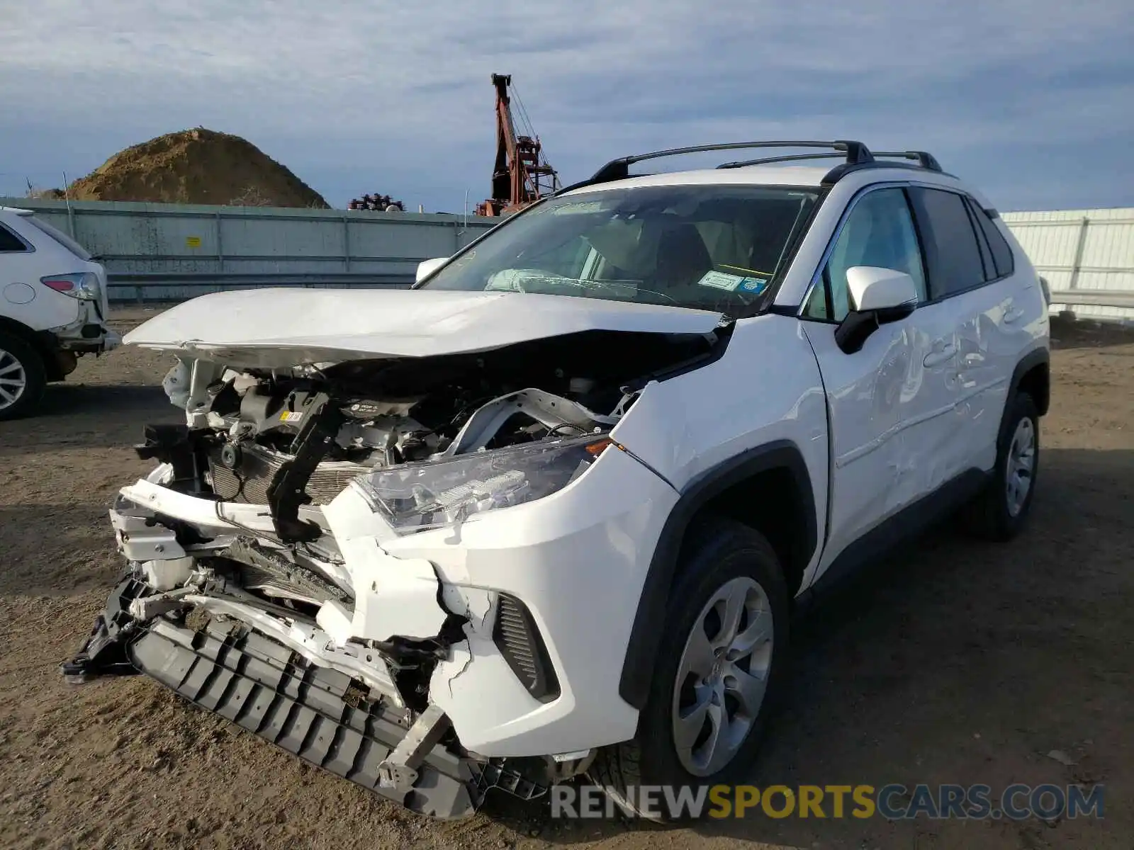 2 Фотография поврежденного автомобиля 2T3G1RFV7KC034035 TOYOTA RAV4 2019