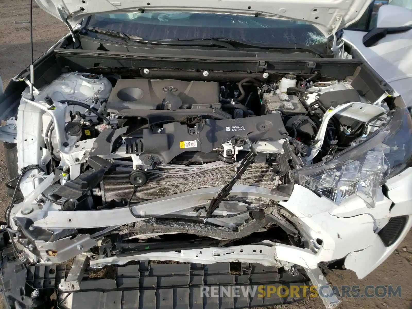 7 Photograph of a damaged car 2T3G1RFV7KC034035 TOYOTA RAV4 2019