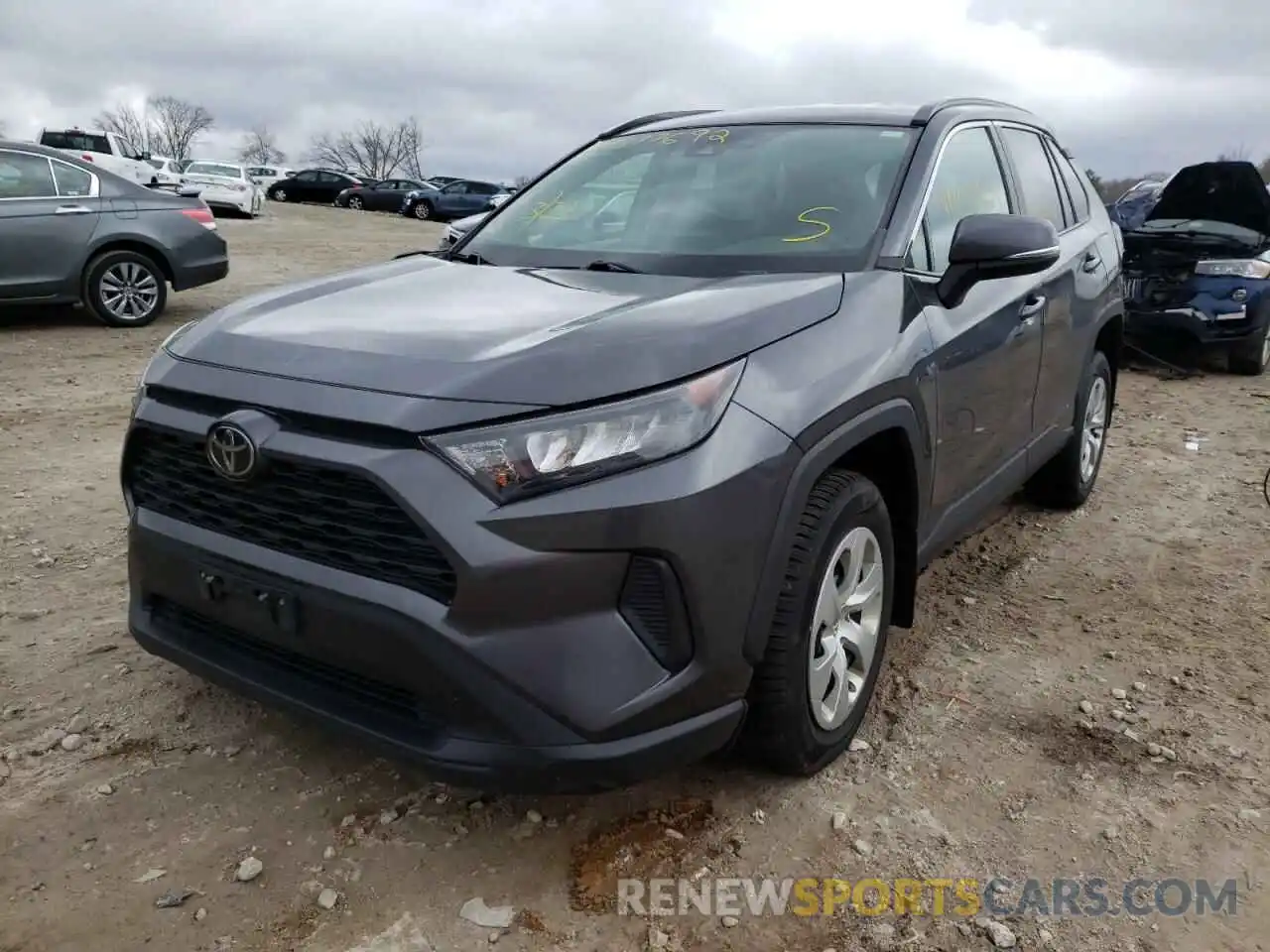 2 Фотография поврежденного автомобиля 2T3G1RFV7KC039252 TOYOTA RAV4 2019