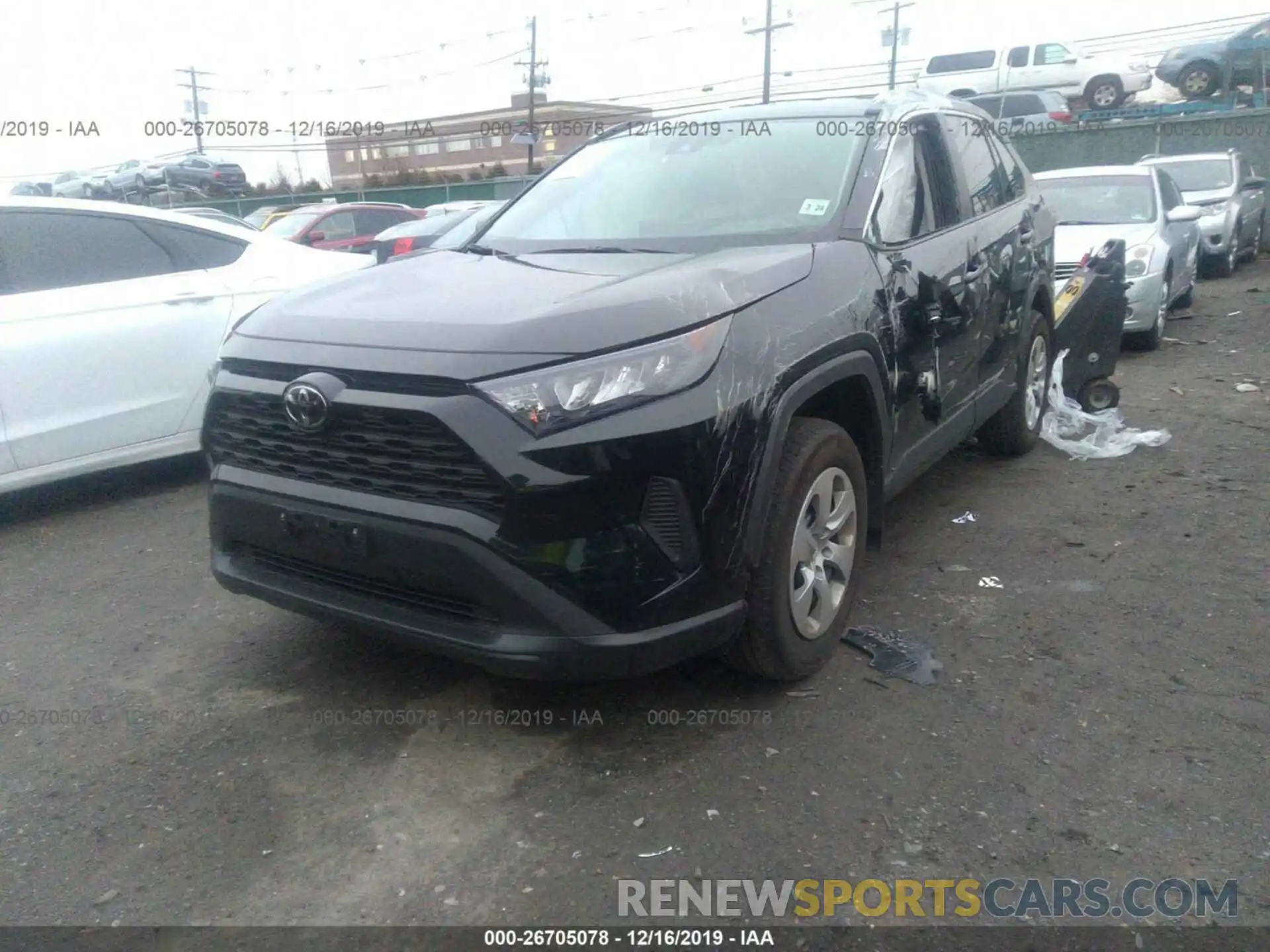 2 Photograph of a damaged car 2T3G1RFV7KW025480 TOYOTA RAV4 2019