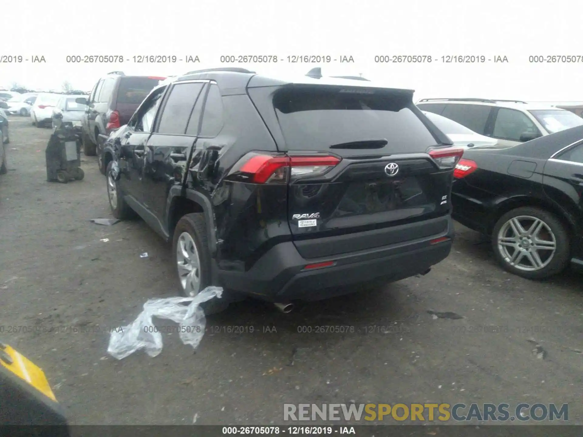 3 Photograph of a damaged car 2T3G1RFV7KW025480 TOYOTA RAV4 2019