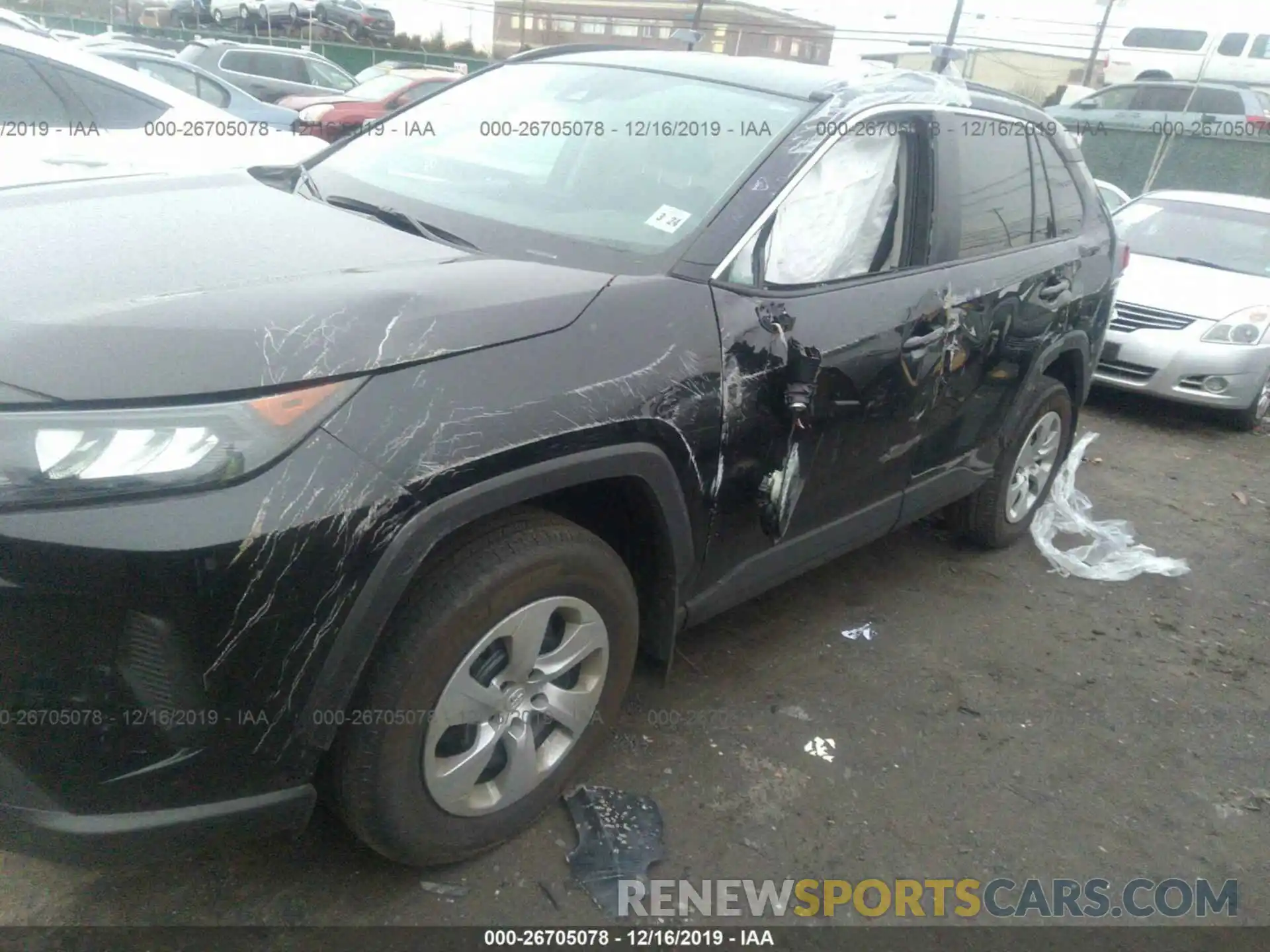 6 Photograph of a damaged car 2T3G1RFV7KW025480 TOYOTA RAV4 2019