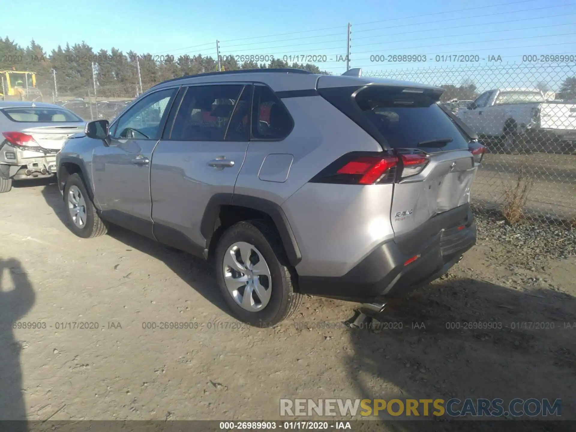 3 Photograph of a damaged car 2T3G1RFV7KW029934 TOYOTA RAV4 2019