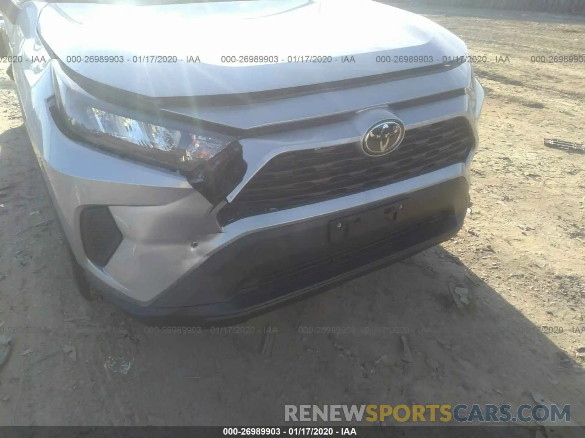 6 Photograph of a damaged car 2T3G1RFV7KW029934 TOYOTA RAV4 2019