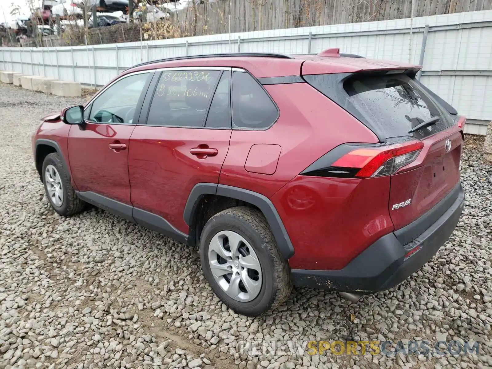 3 Photograph of a damaged car 2T3G1RFV7KW035121 TOYOTA RAV4 2019