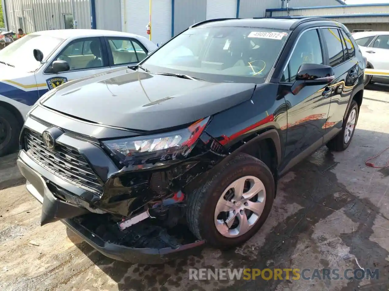 2 Фотография поврежденного автомобиля 2T3G1RFV7KW073609 TOYOTA RAV4 2019