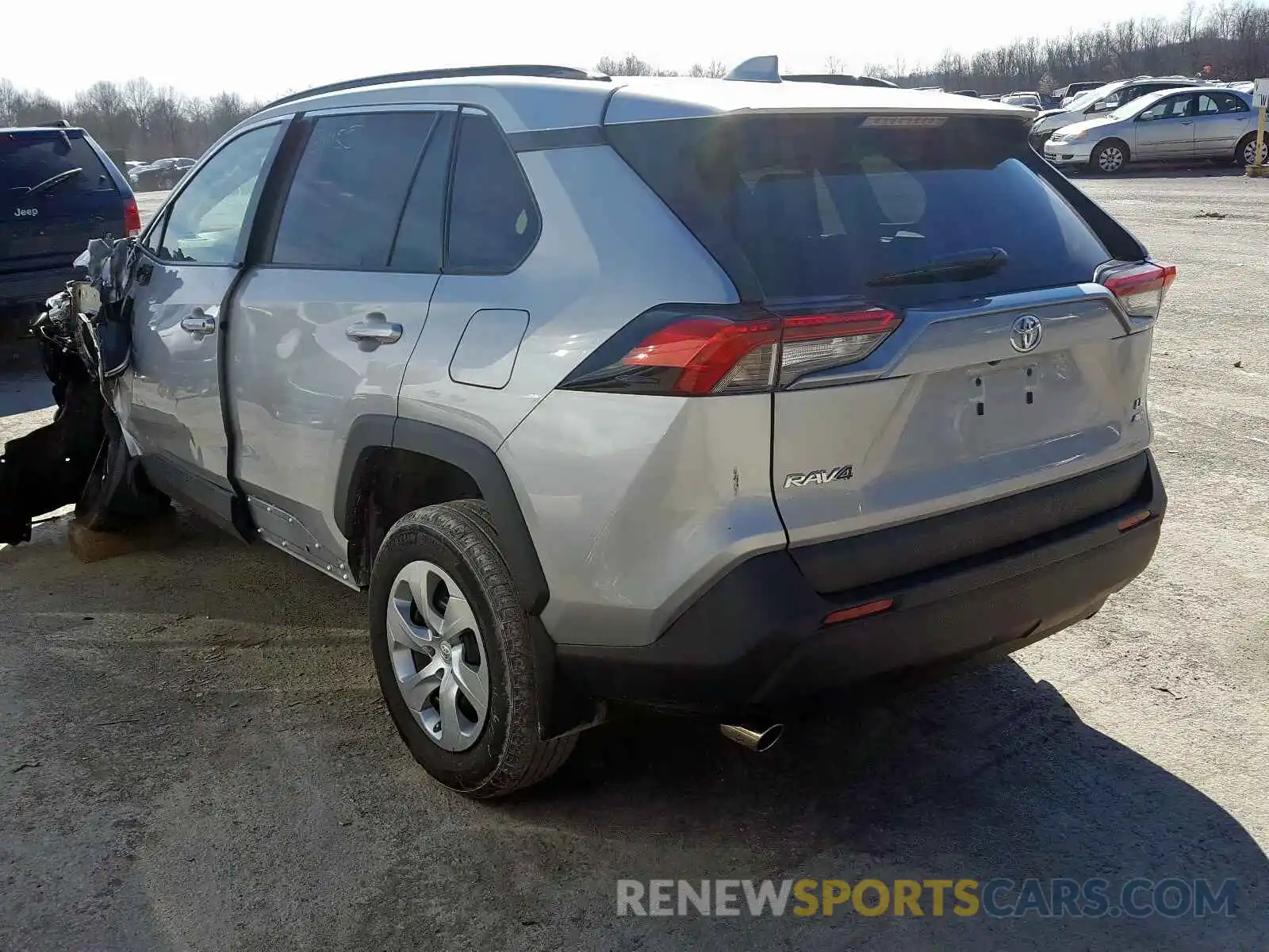 3 Photograph of a damaged car 2T3G1RFV8KC005093 TOYOTA RAV4 2019