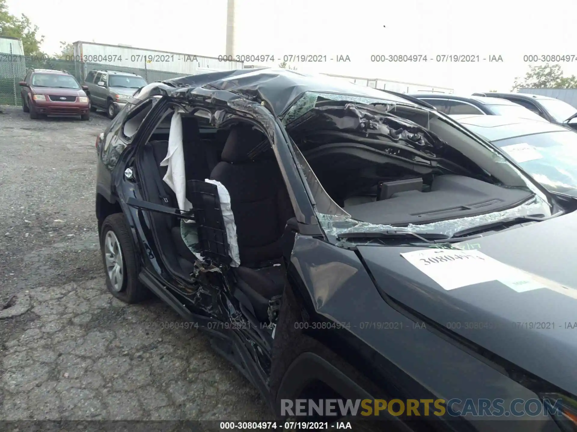 6 Photograph of a damaged car 2T3G1RFV8KC020872 TOYOTA RAV4 2019