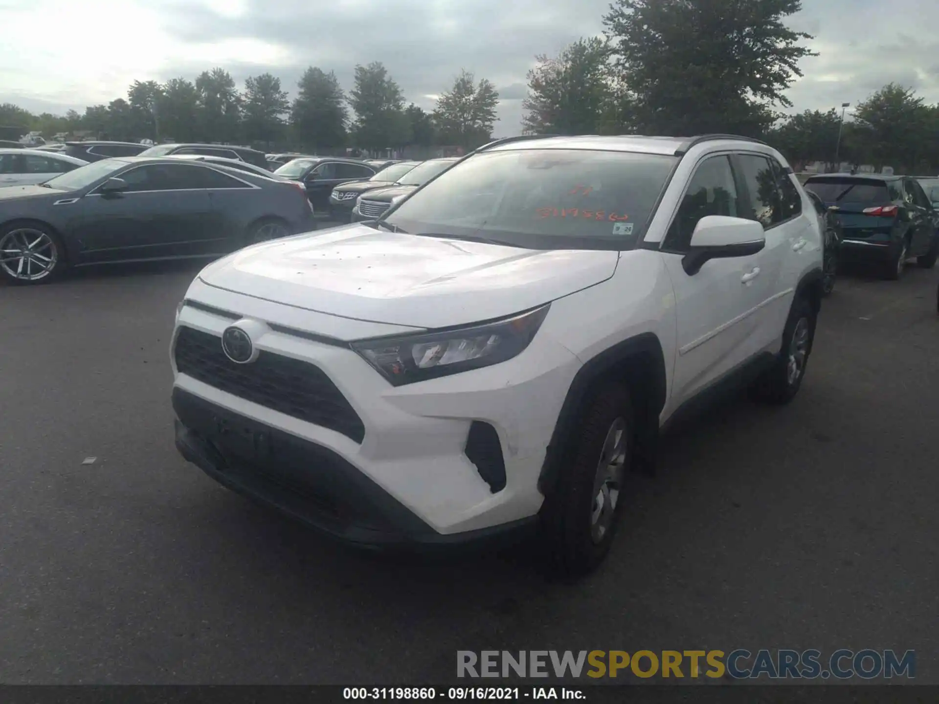 2 Photograph of a damaged car 2T3G1RFV8KC044640 TOYOTA RAV4 2019