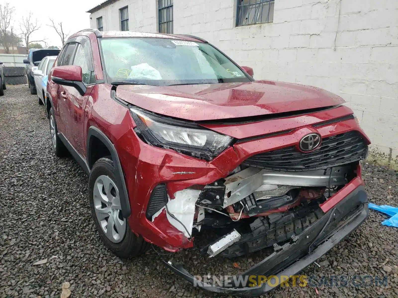 1 Photograph of a damaged car 2T3G1RFV8KC044721 TOYOTA RAV4 2019