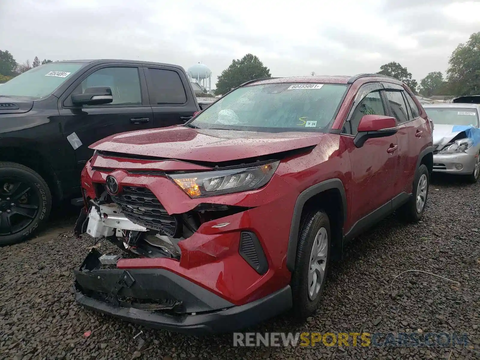 2 Photograph of a damaged car 2T3G1RFV8KC044721 TOYOTA RAV4 2019