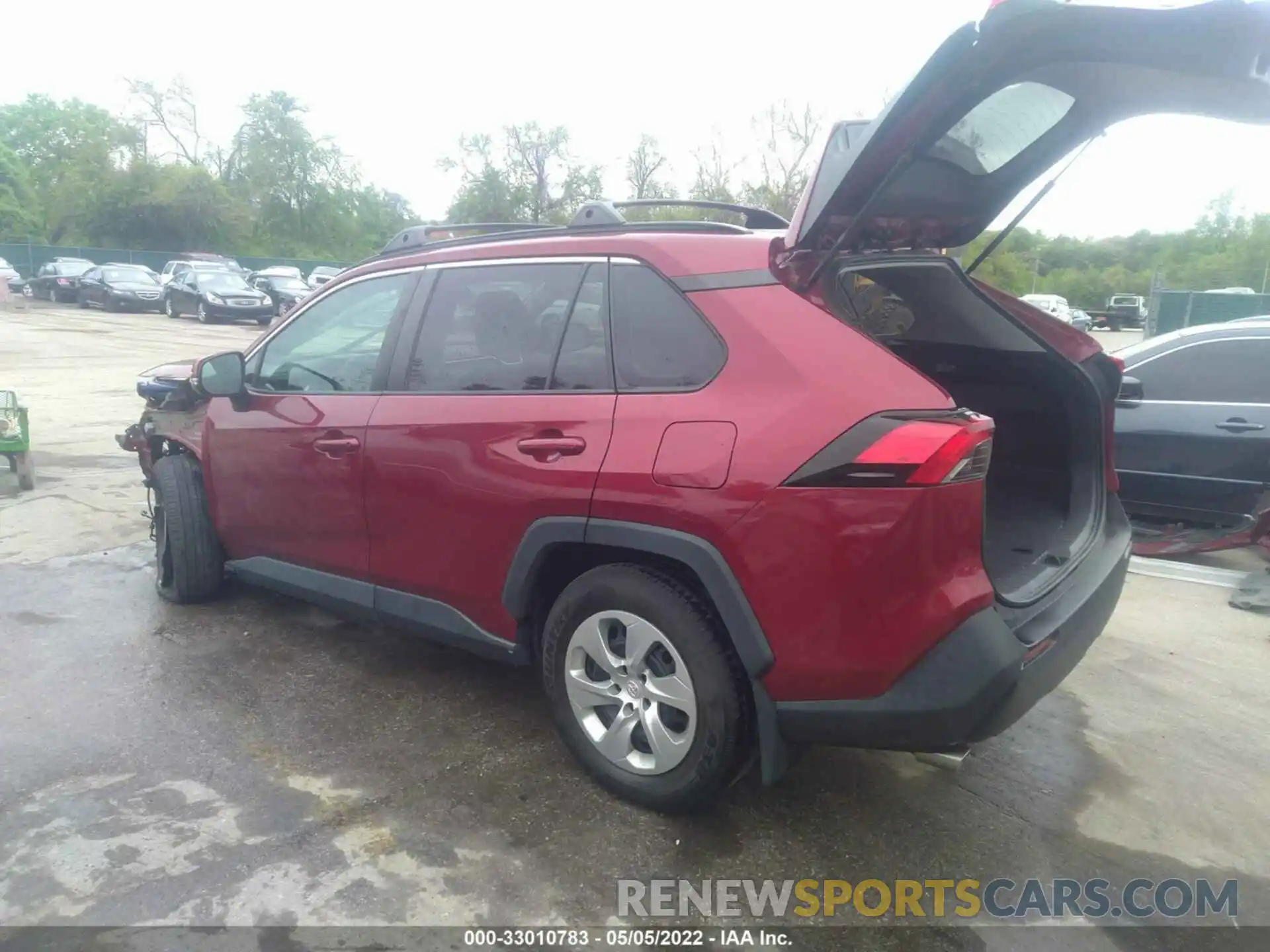 3 Photograph of a damaged car 2T3G1RFV8KW001320 TOYOTA RAV4 2019