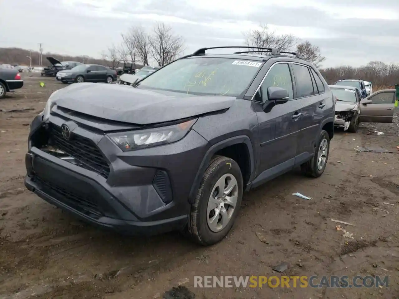 2 Photograph of a damaged car 2T3G1RFV8KW002340 TOYOTA RAV4 2019