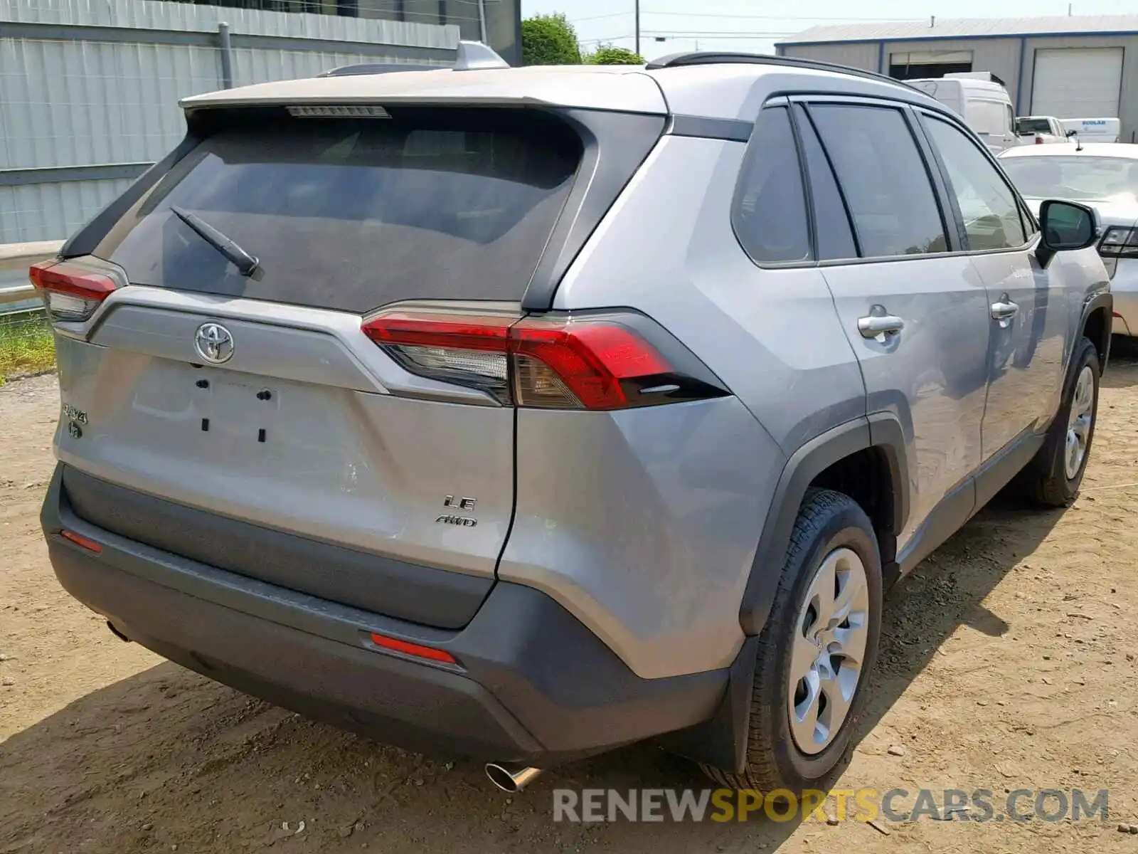 4 Photograph of a damaged car 2T3G1RFV8KW024967 TOYOTA RAV4 2019