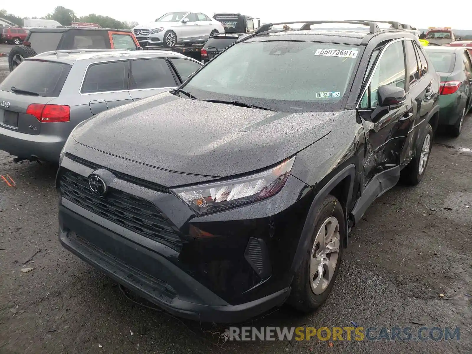 2 Фотография поврежденного автомобиля 2T3G1RFV8KW034754 TOYOTA RAV4 2019