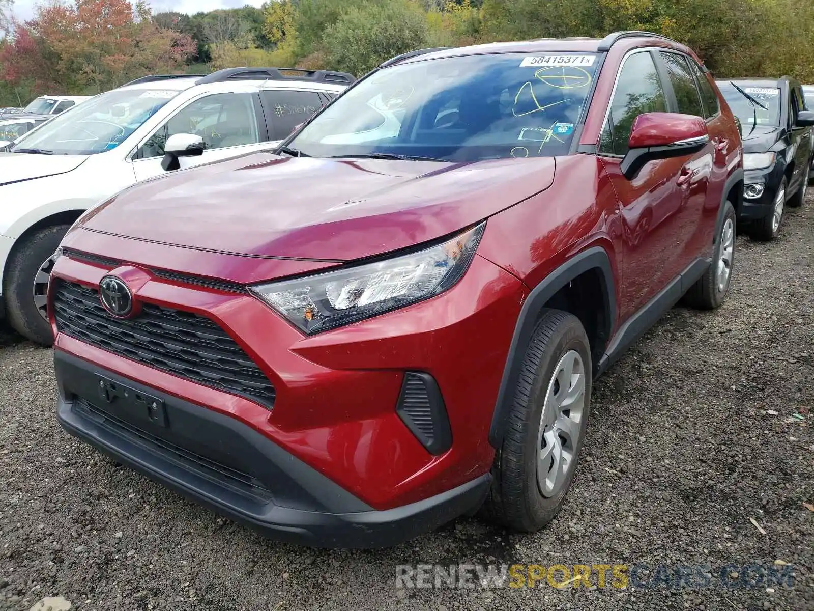 2 Photograph of a damaged car 2T3G1RFV8KW037167 TOYOTA RAV4 2019