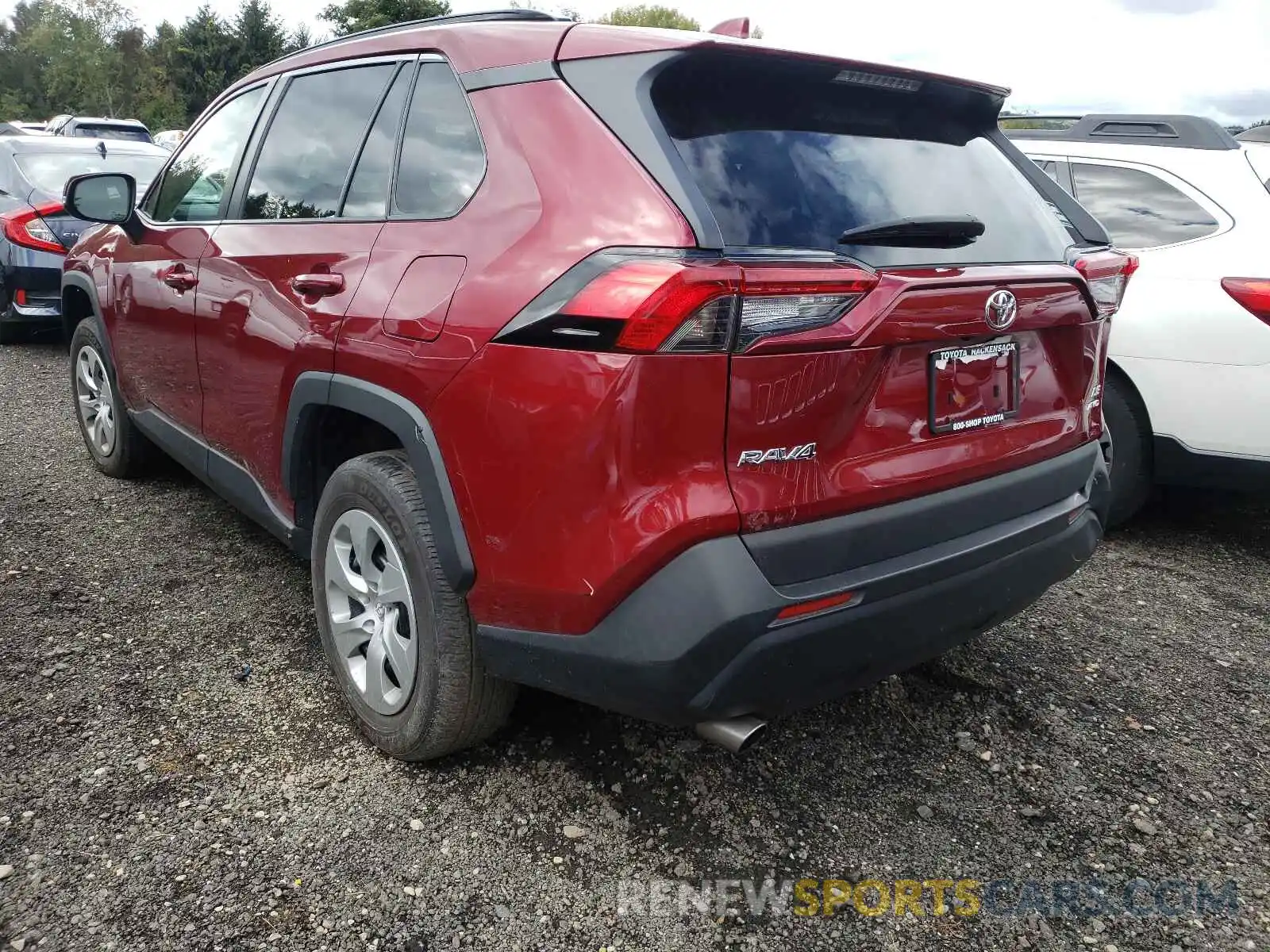 3 Photograph of a damaged car 2T3G1RFV8KW037167 TOYOTA RAV4 2019