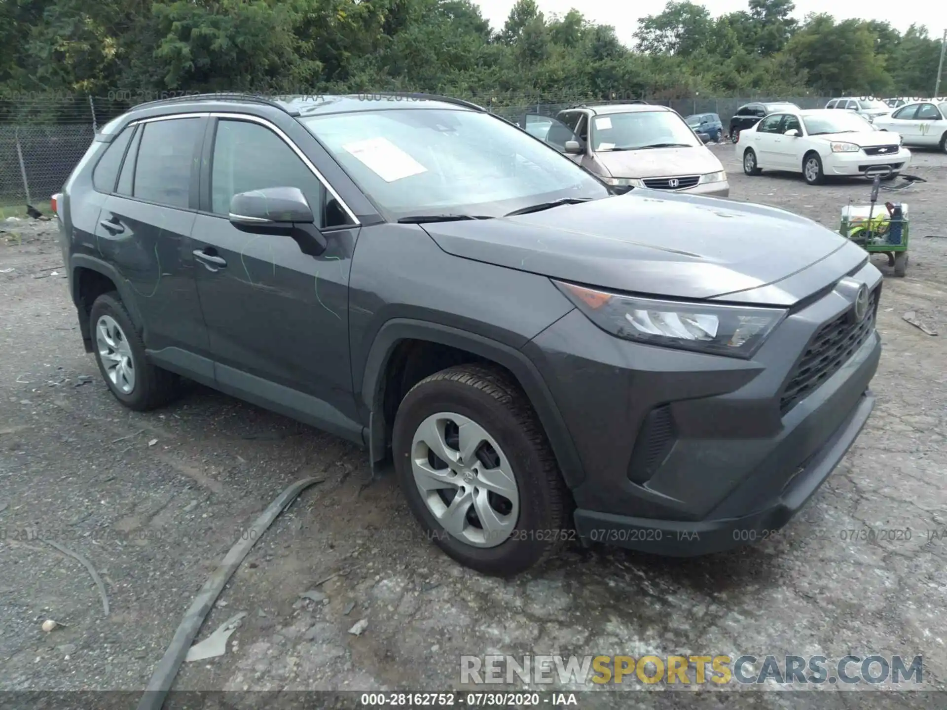 1 Photograph of a damaged car 2T3G1RFV8KW083114 TOYOTA RAV4 2019